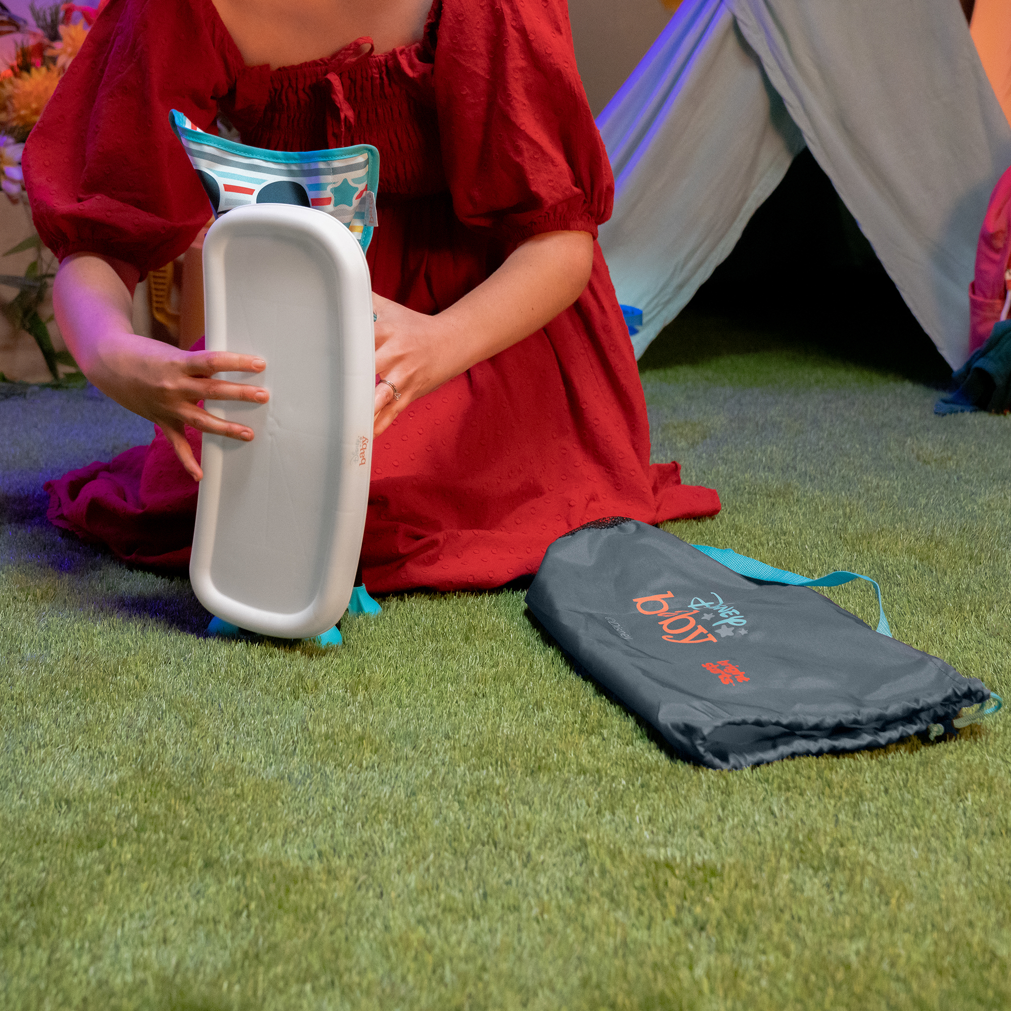 Reisehochstühle, BrightStarts, Blau – Produktansicht