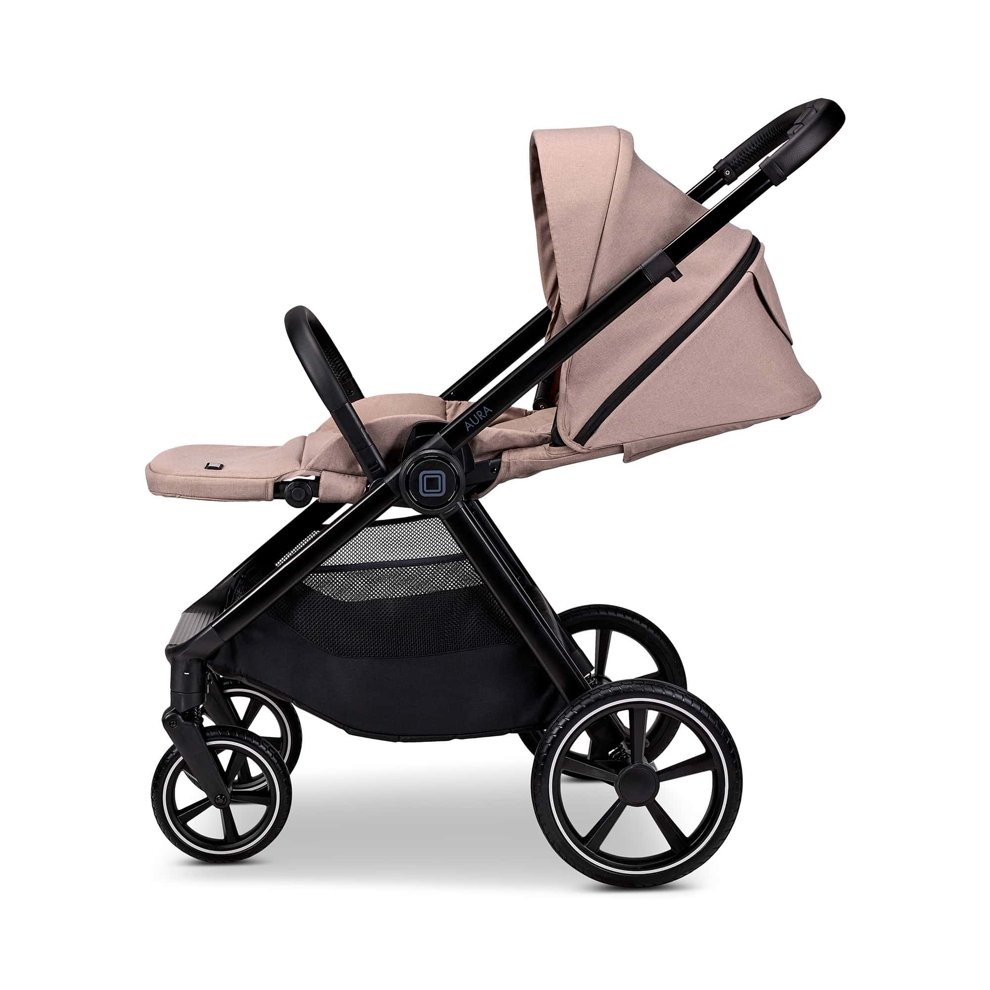 Kombi-Kinderwagen, MOON, Beige – Produktansicht