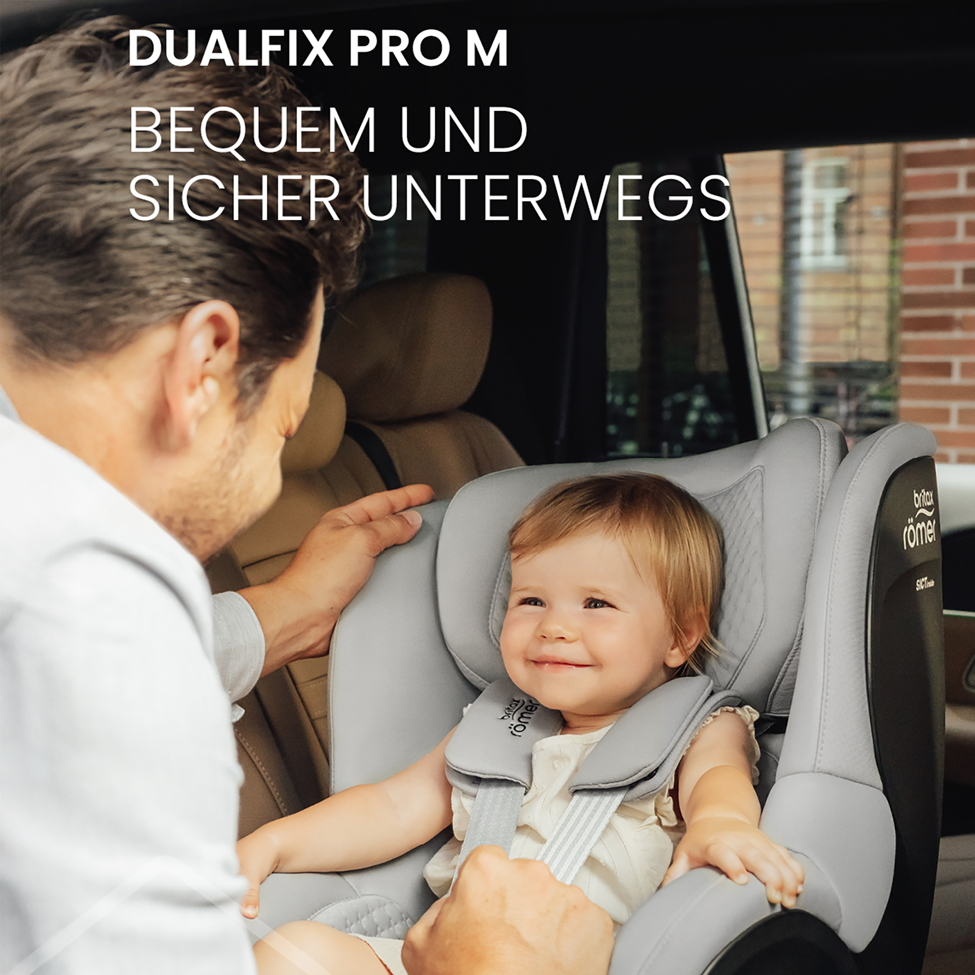 Reboarder 0-18 kg, Gruppe 0+/1, Britax Römer, Pink – Produktansicht