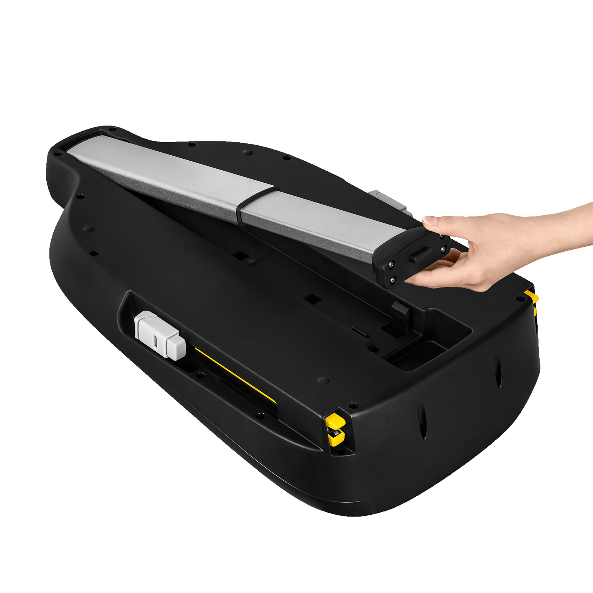 Isofix Stationen, lionelo, Schwarz – Produktansicht