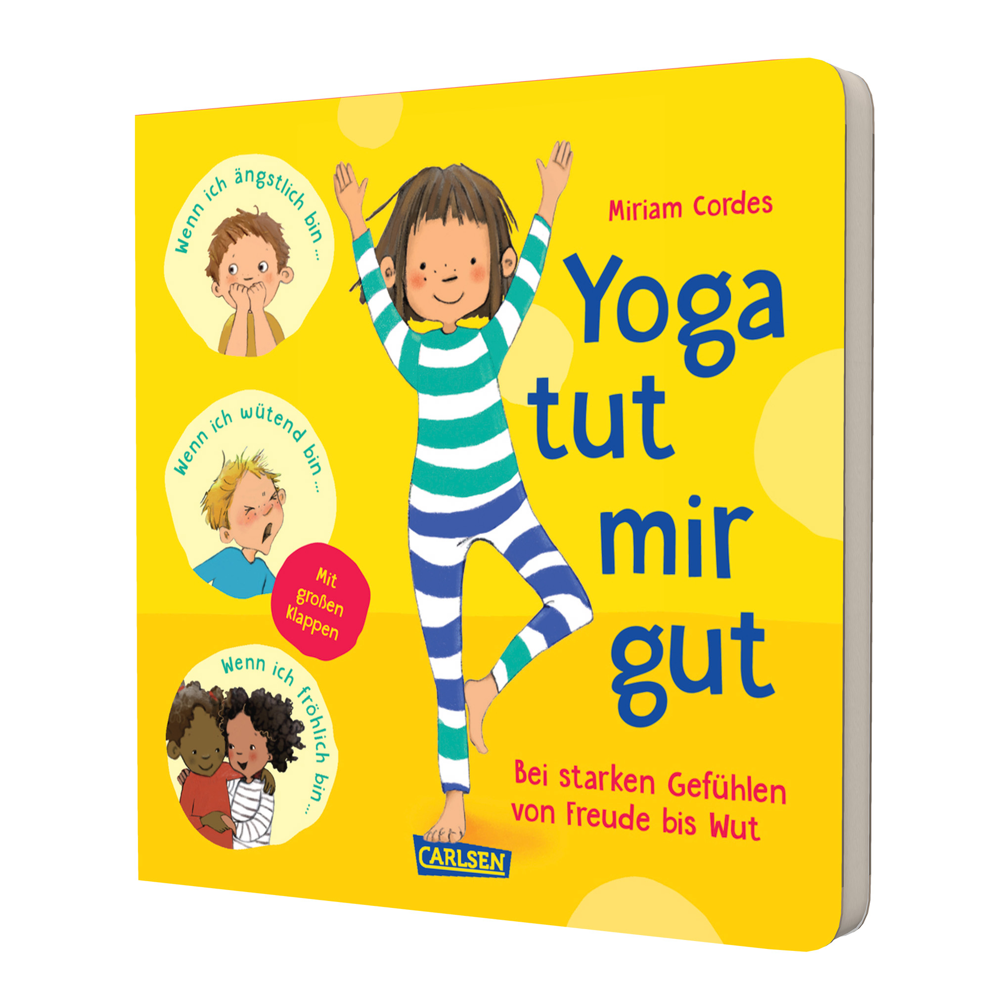 Kinderbücher, CARLSEN, Gelb – Besonderheit: mit großen Klappen
