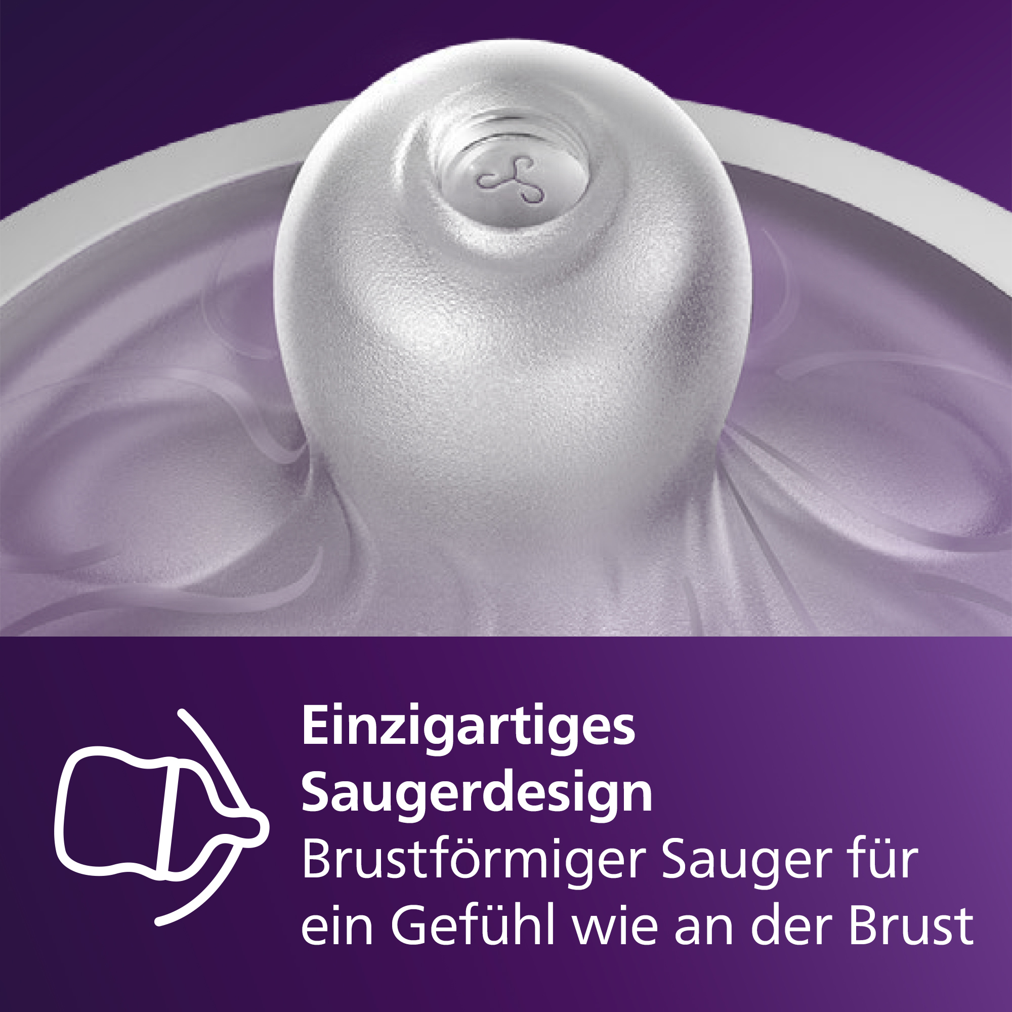 Babyfläschchen, PHILIPS AVENT, Grau – Produktansicht