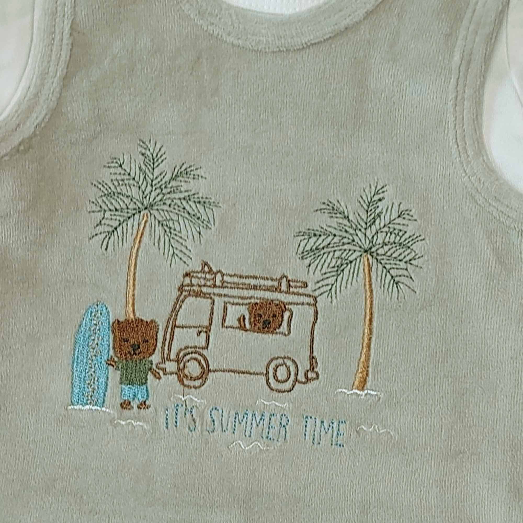 LITTLE ONE, LITTLE ONE, Beige – Besonderheit: Set bestehend aus Strampler und Langarmshirt