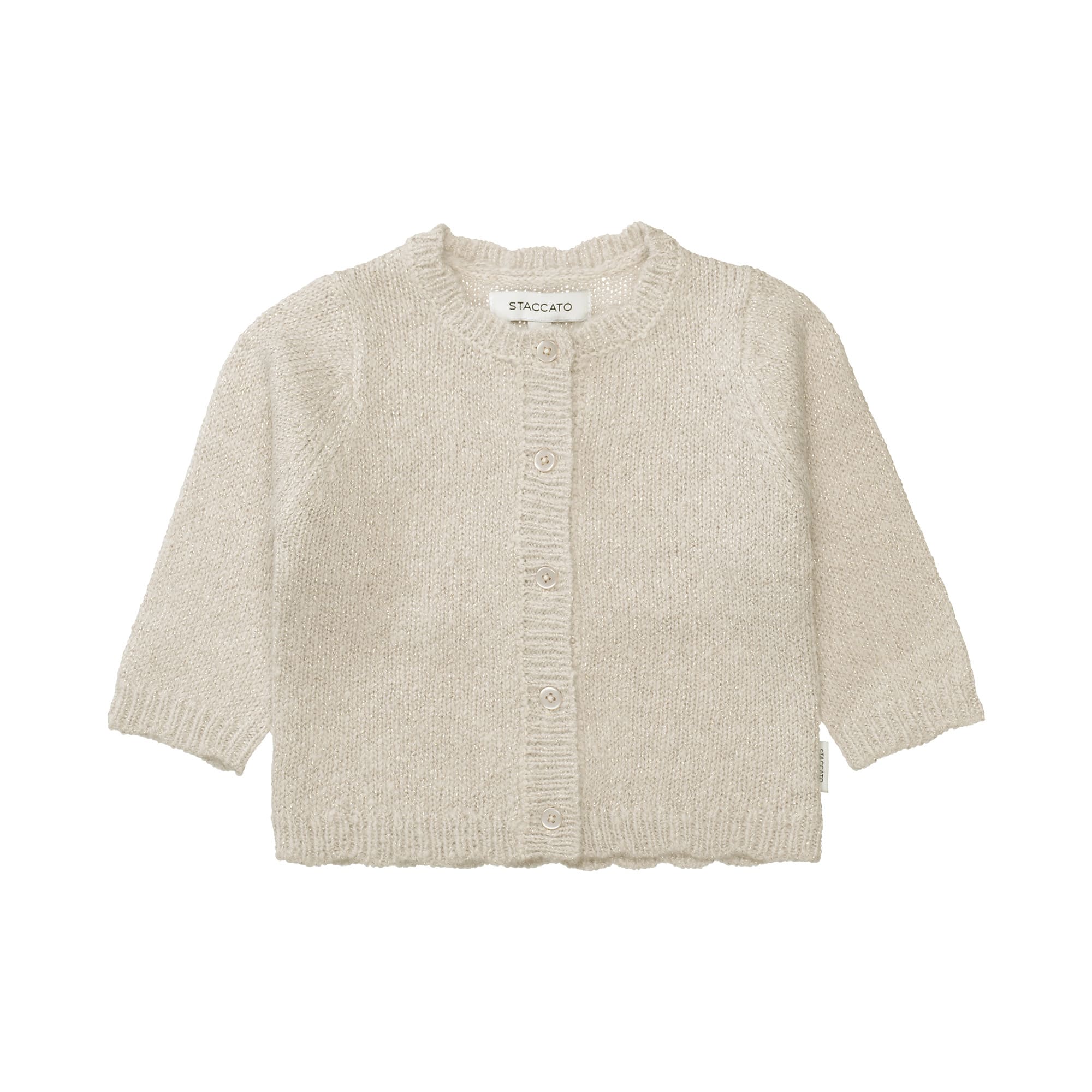 Sweat-, Fleece- & Strickjacken, STACCATO, Beige – Produktansicht