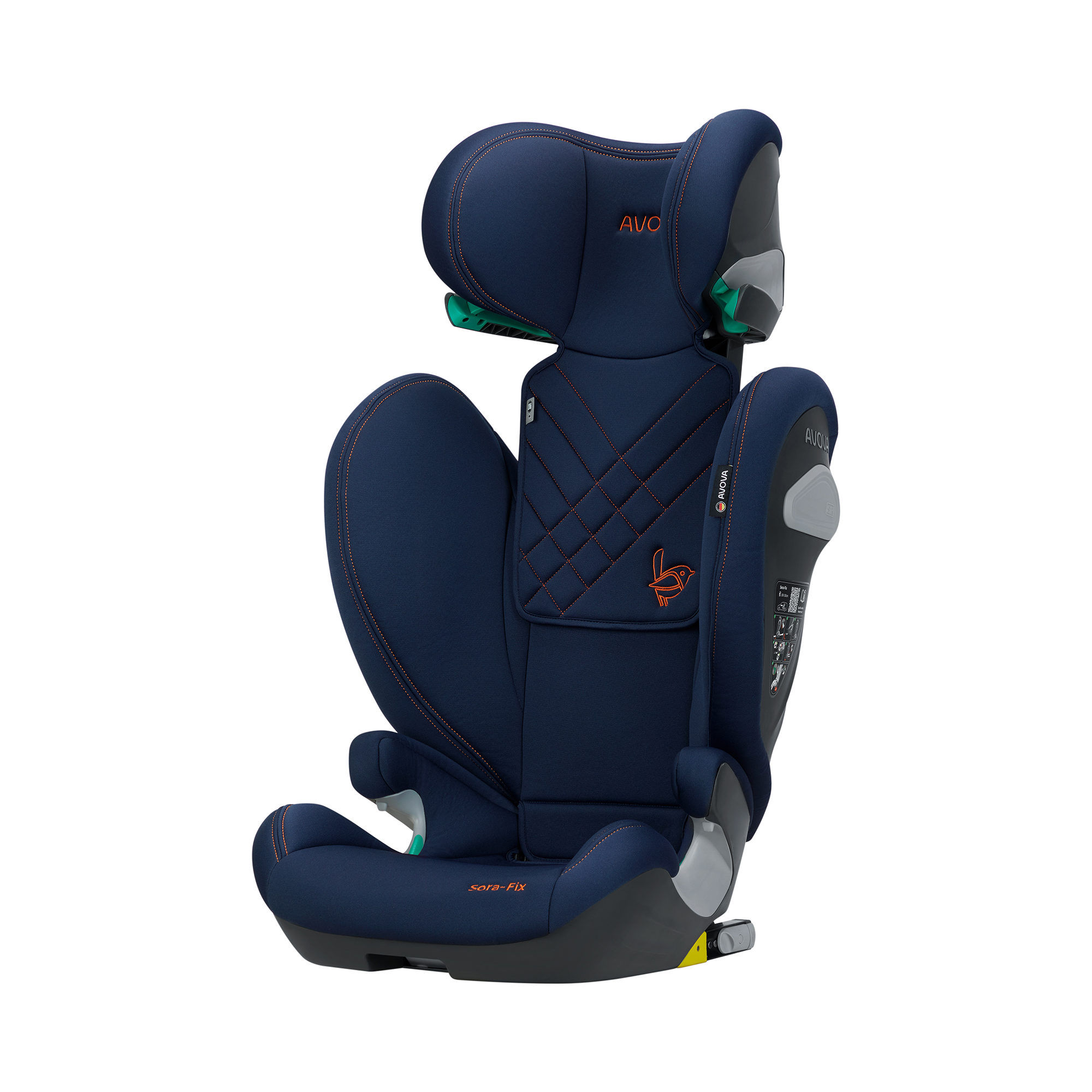 Kindersitze 15-36 kg, Gruppe 2/3, AVOVA, Blau – Produktansicht