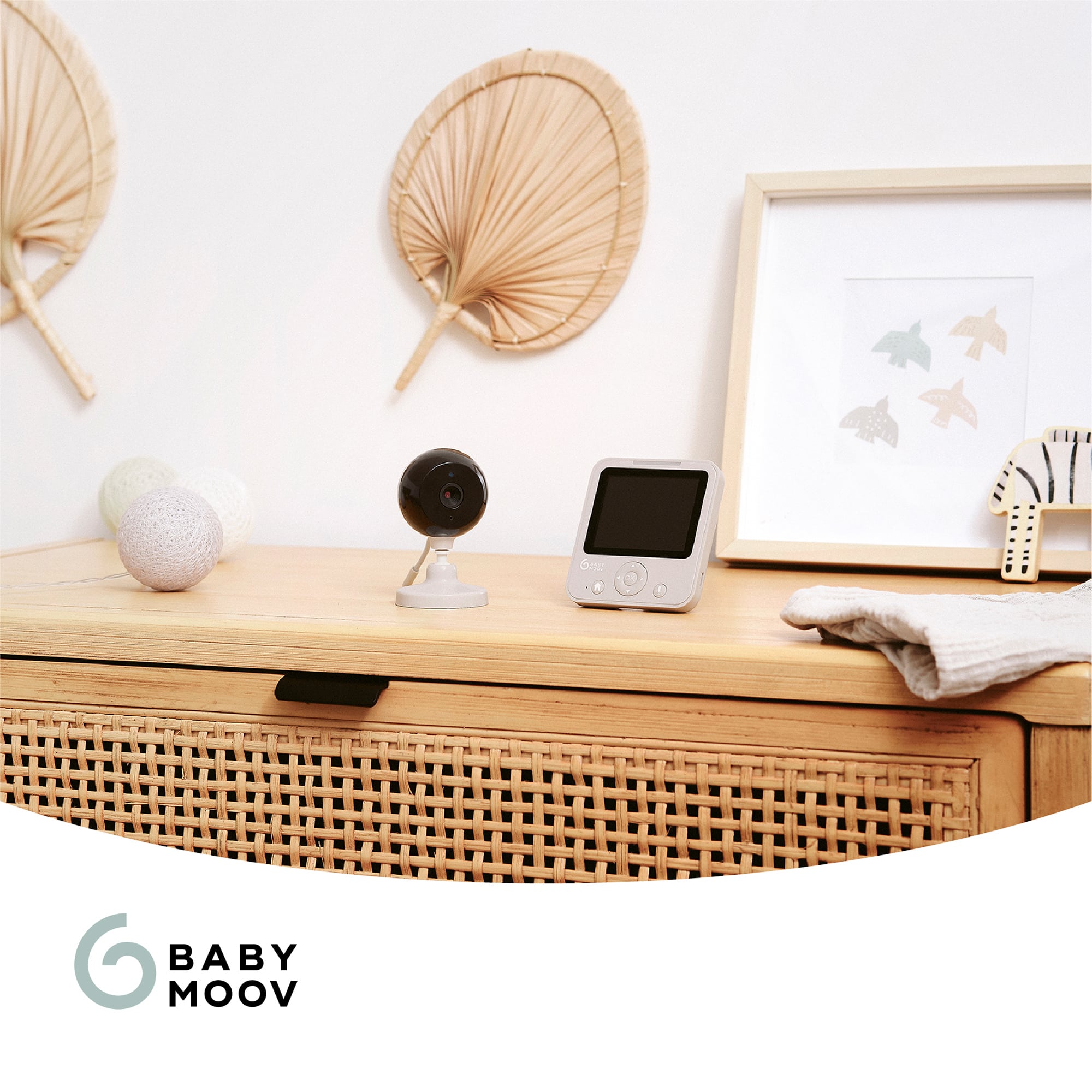 Video Babyphone, babymoov, Beige – Produktansicht