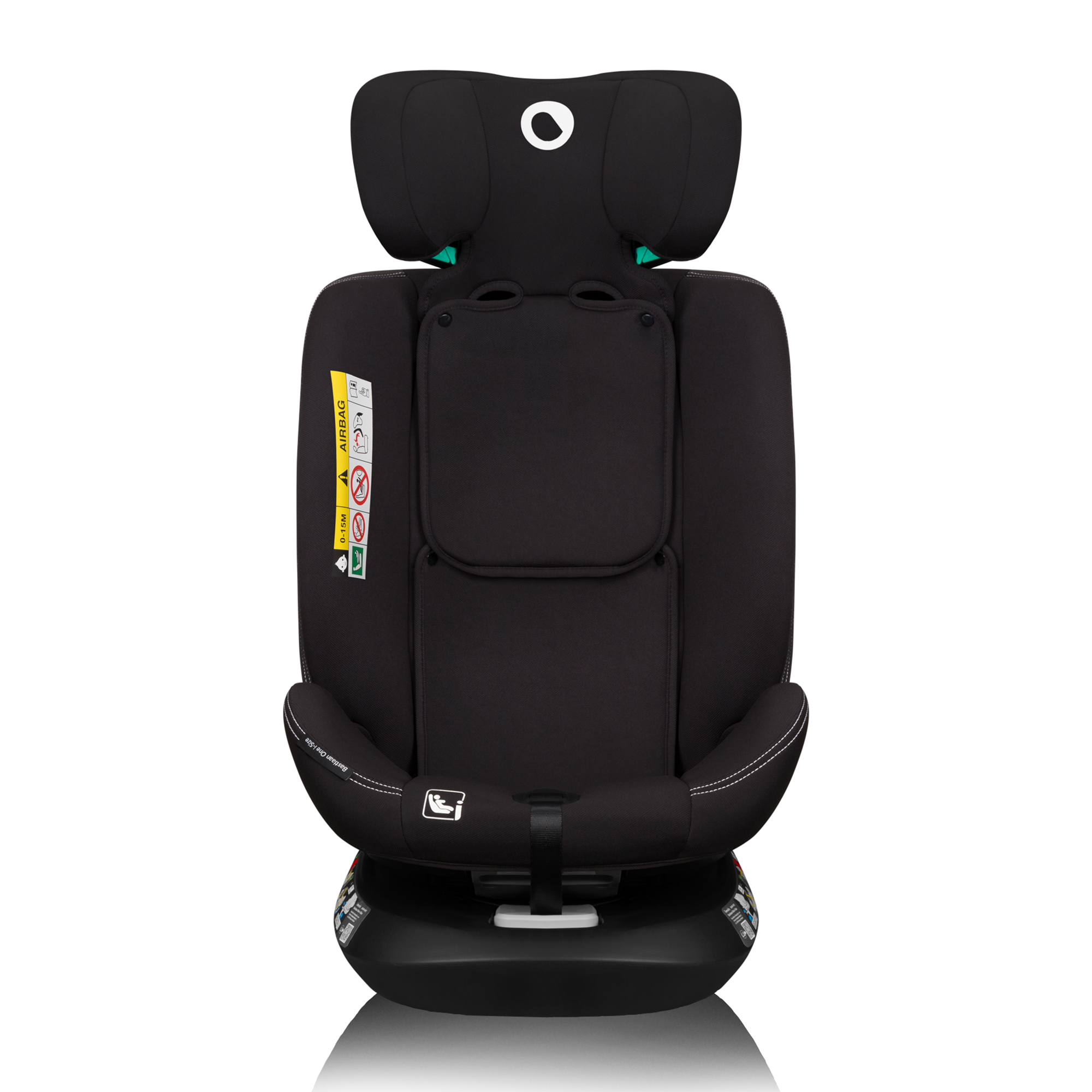Kindersitze 9-36 kg, Gruppe 1/2/3, lionelo, Schwarz – Produktansicht