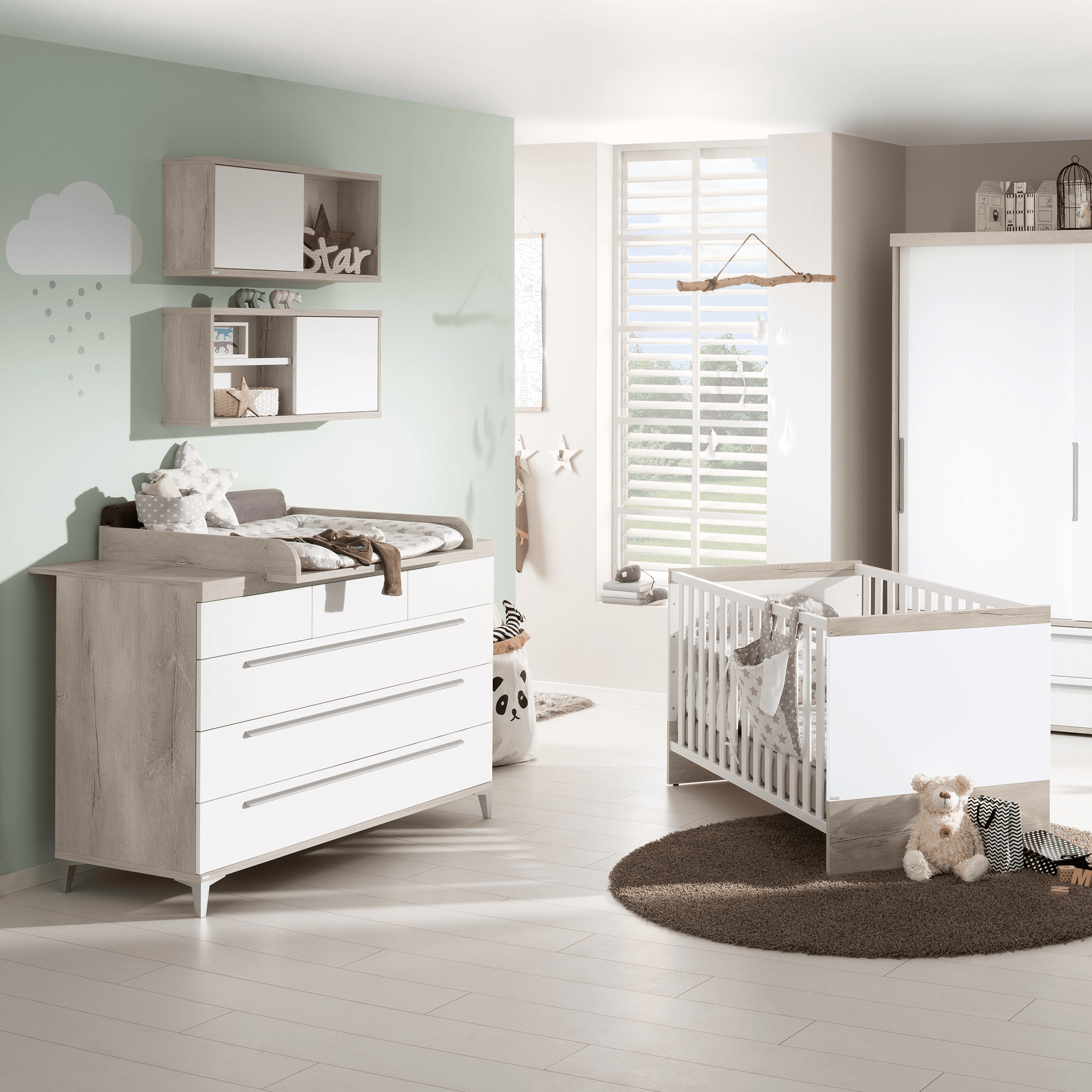 SALE Wickelkommoden, PAIDI, Braun – Produktansicht