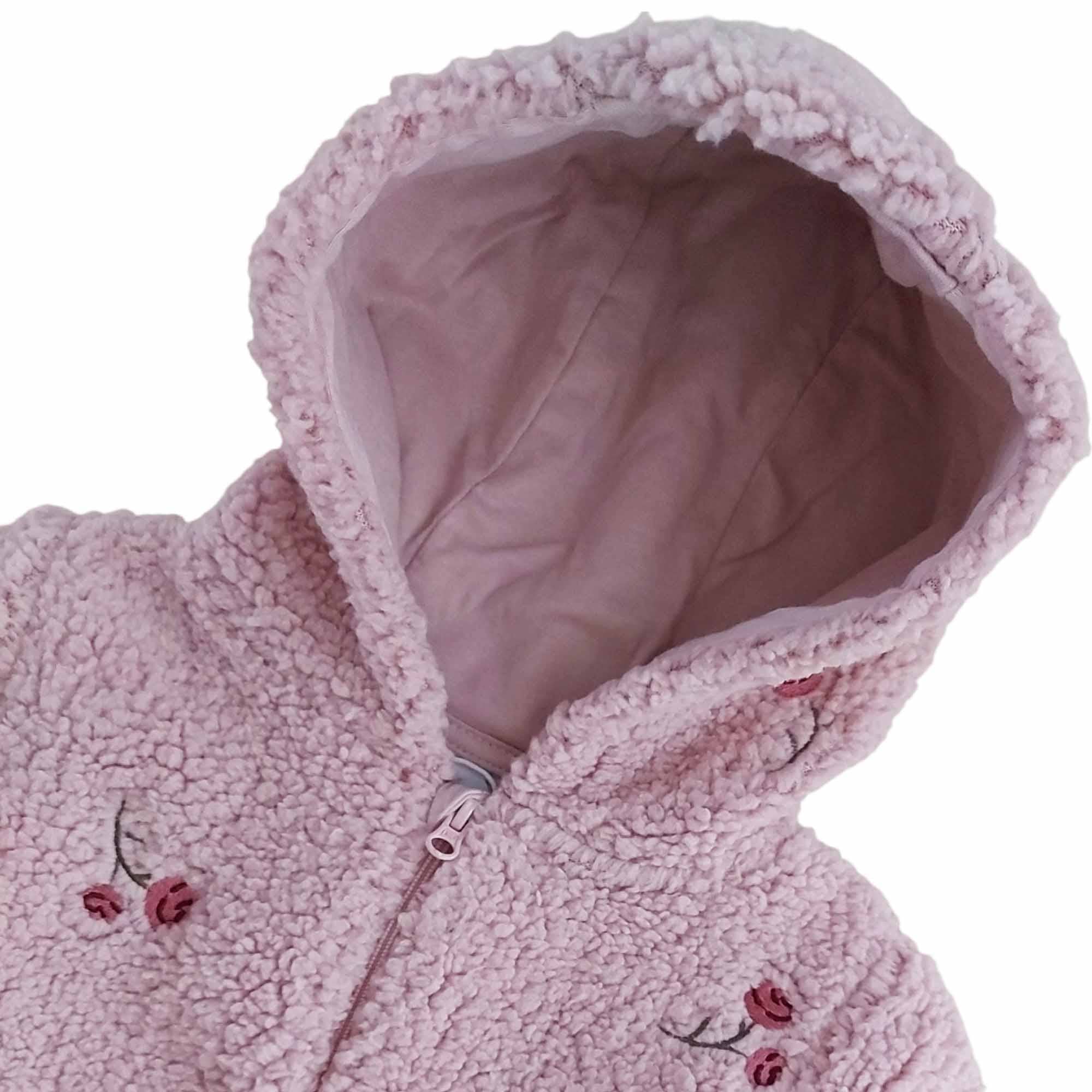 Winterjacken, LITTLE, Pink – Produktansicht