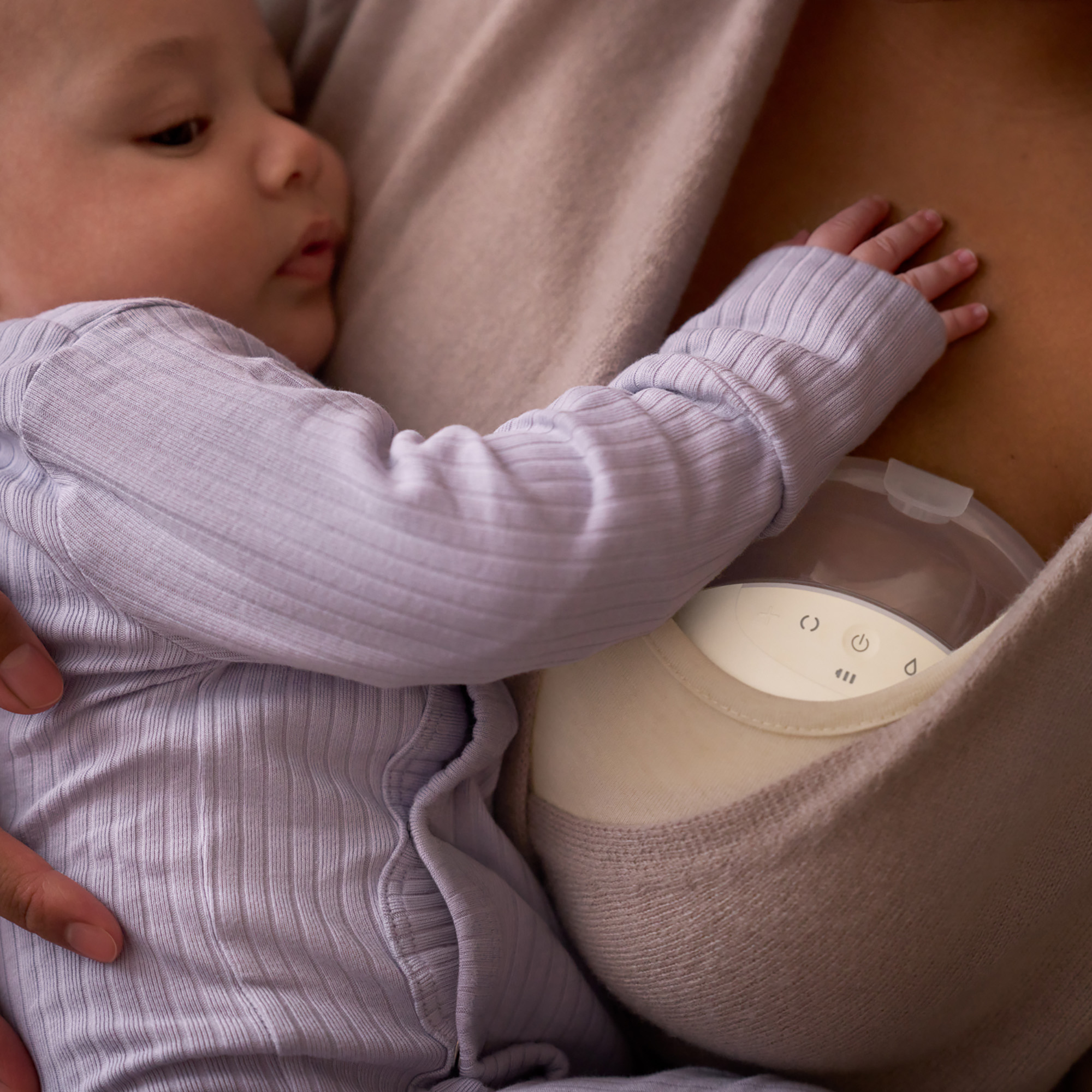 Hands Free Milchpumpen, PHILIPS AVENT, Weiß – Besonderheit: komfortables und freihändiges Abpumpen
