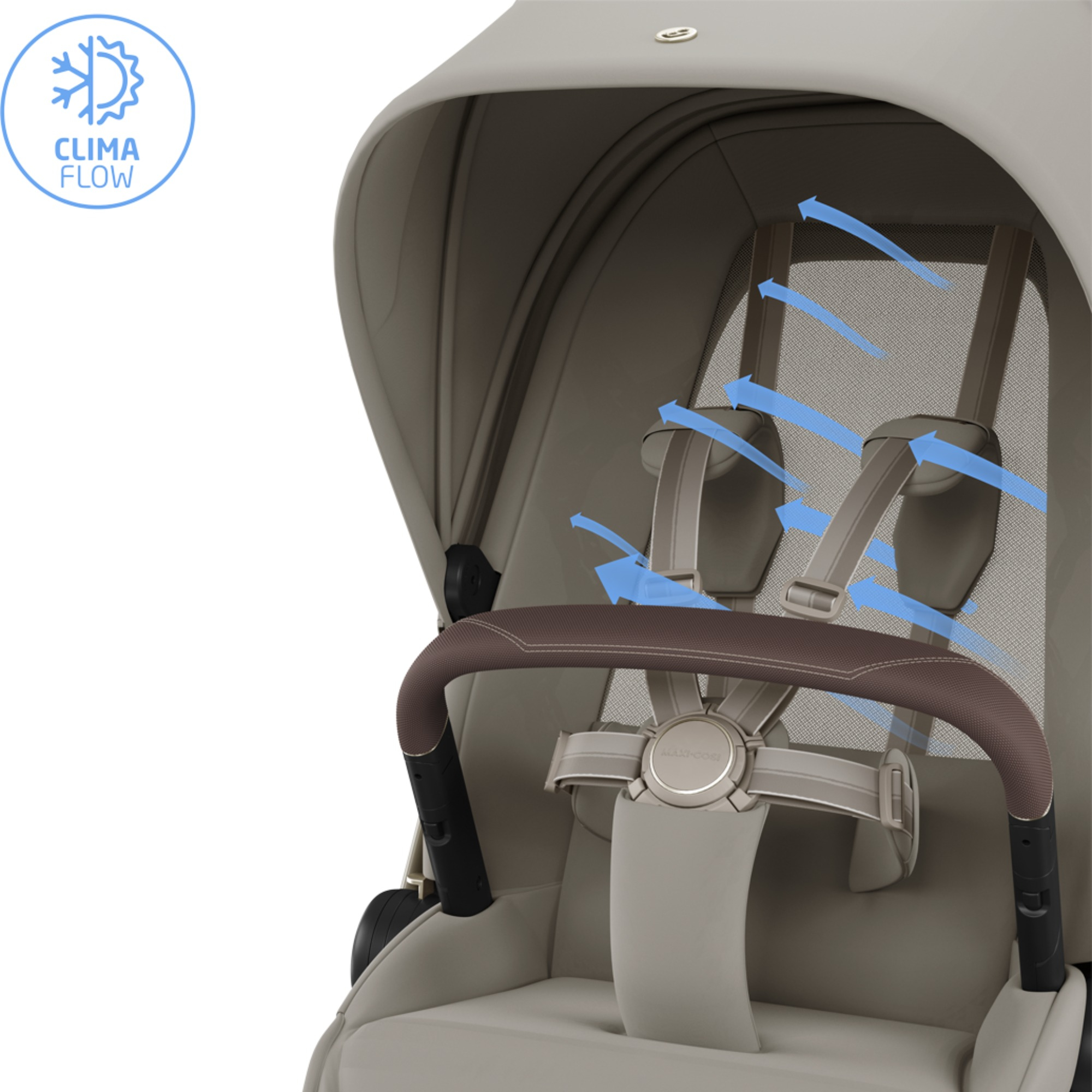 Buggys, MAXI-COSI Premium, Beige – Produktansicht