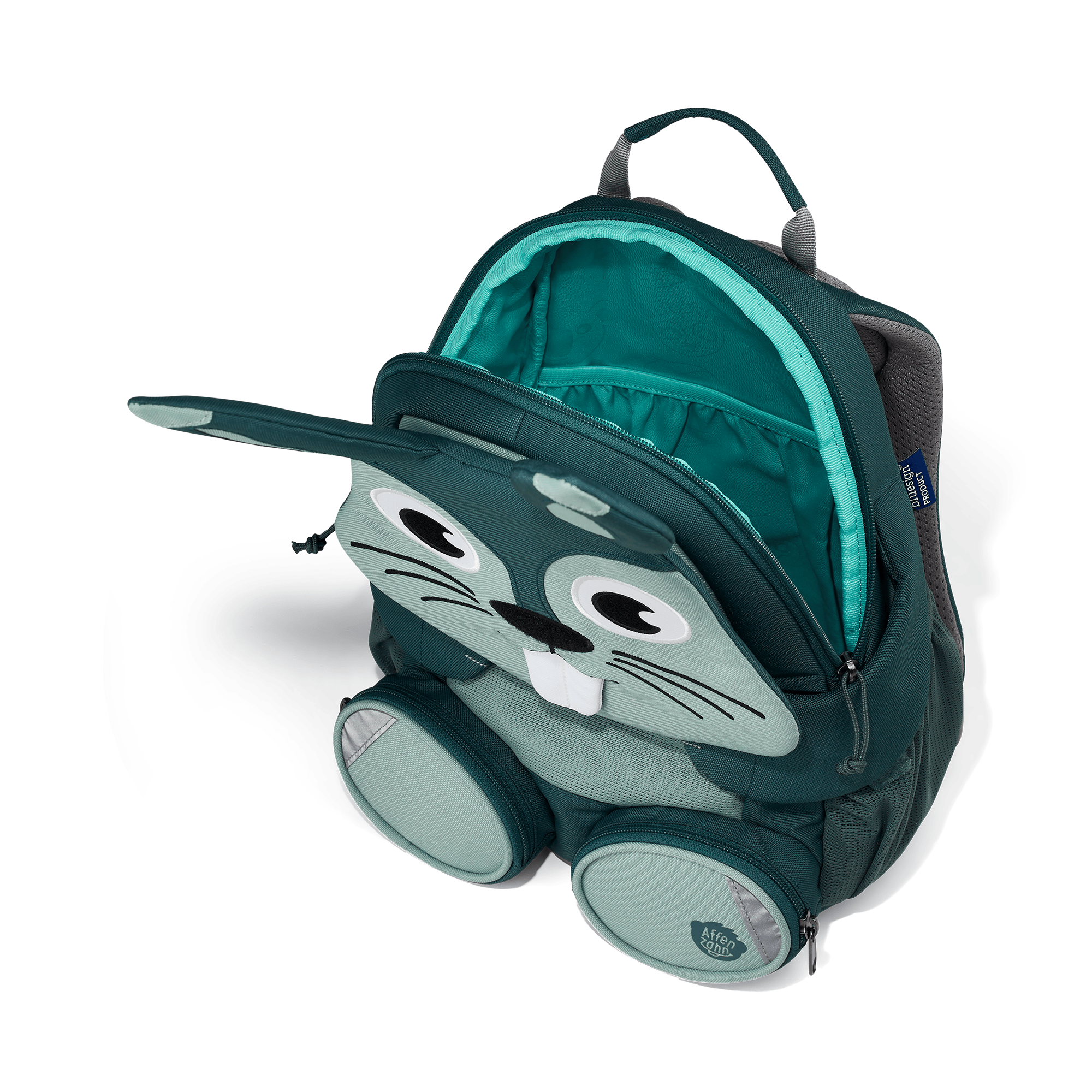 Kinderrucksäcke, Affenzahn, Grün – Produktansicht