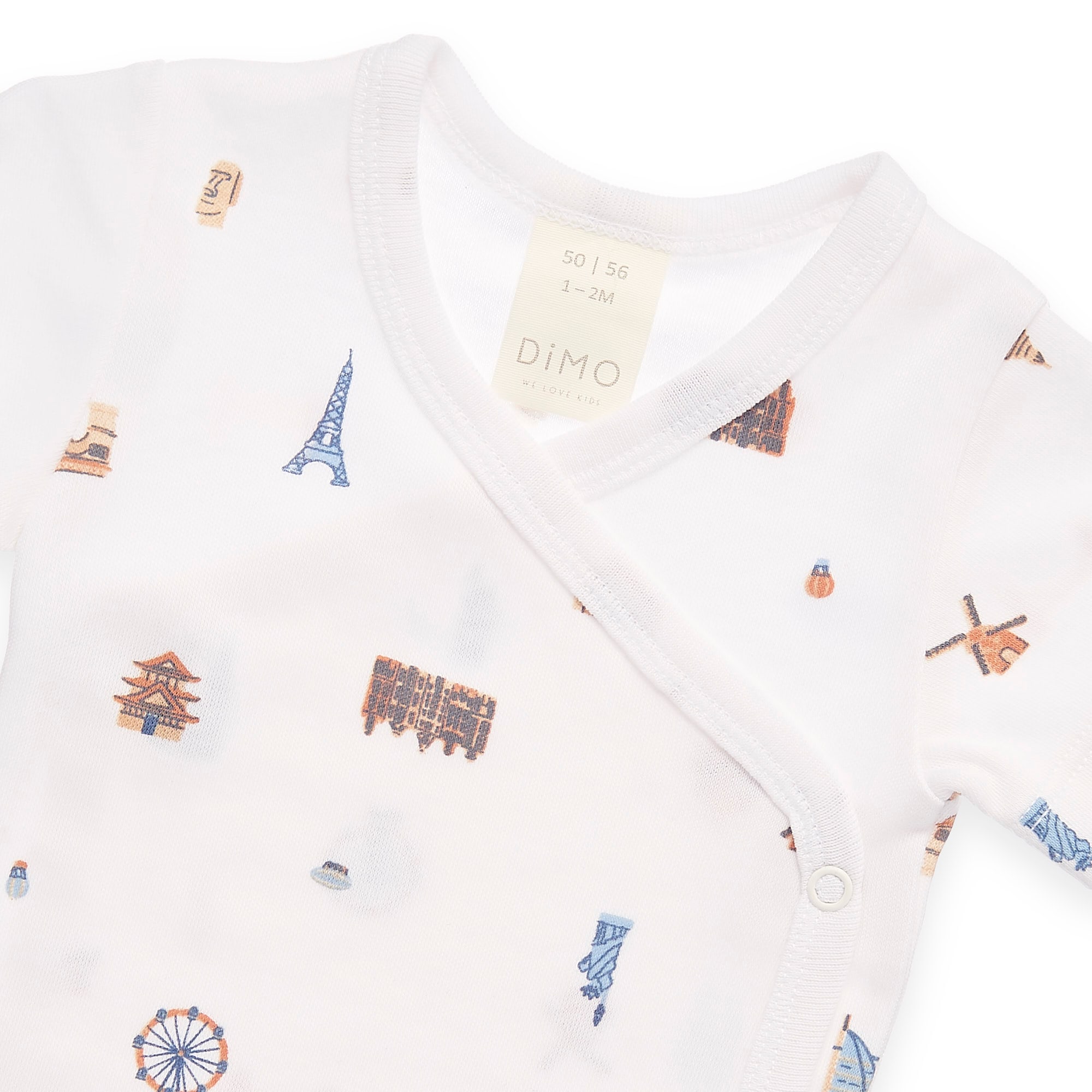 Wickelbodys, DIMO, Weiß – Produktansicht