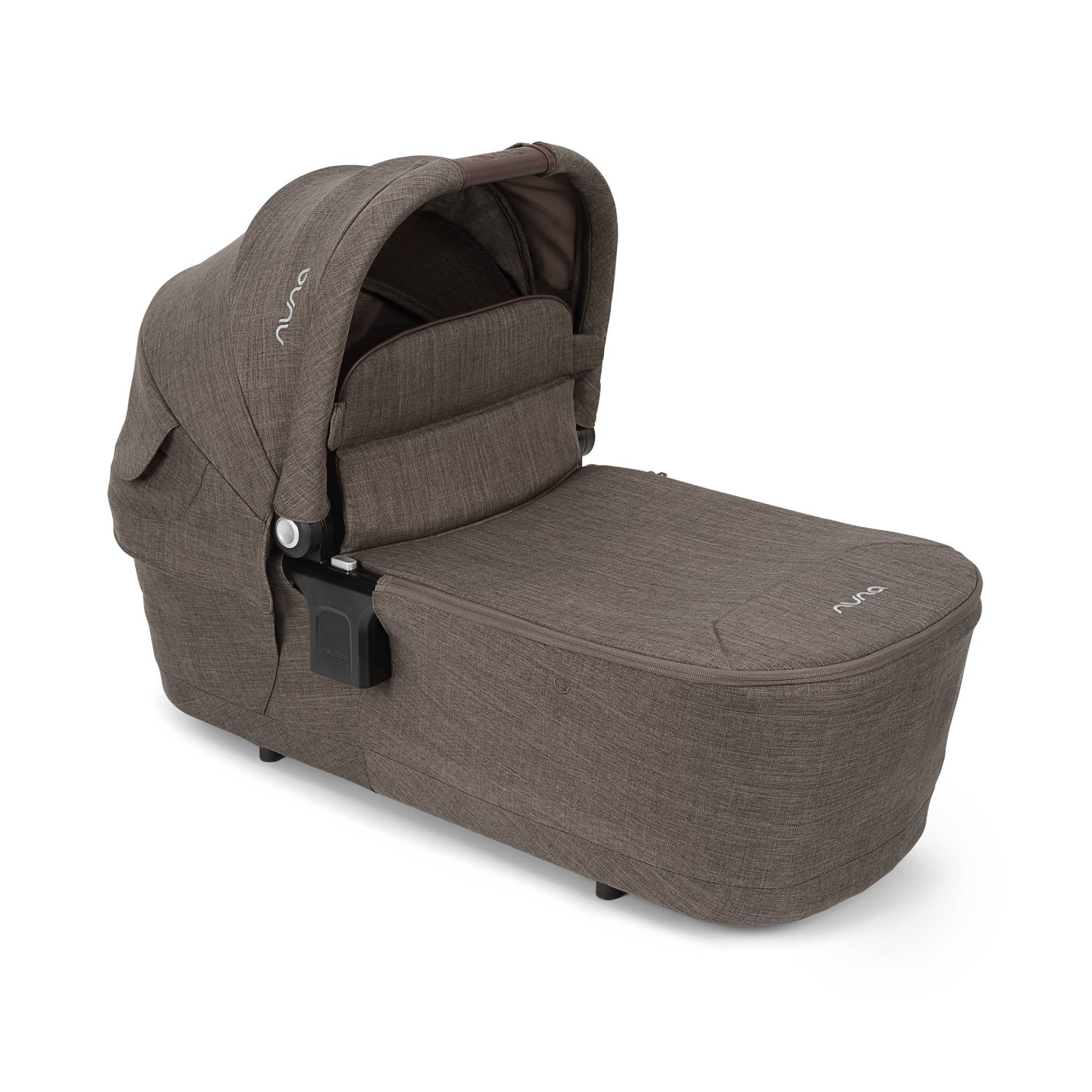 Kombi-Kinderwagen, nuna, Braun – Produktansicht