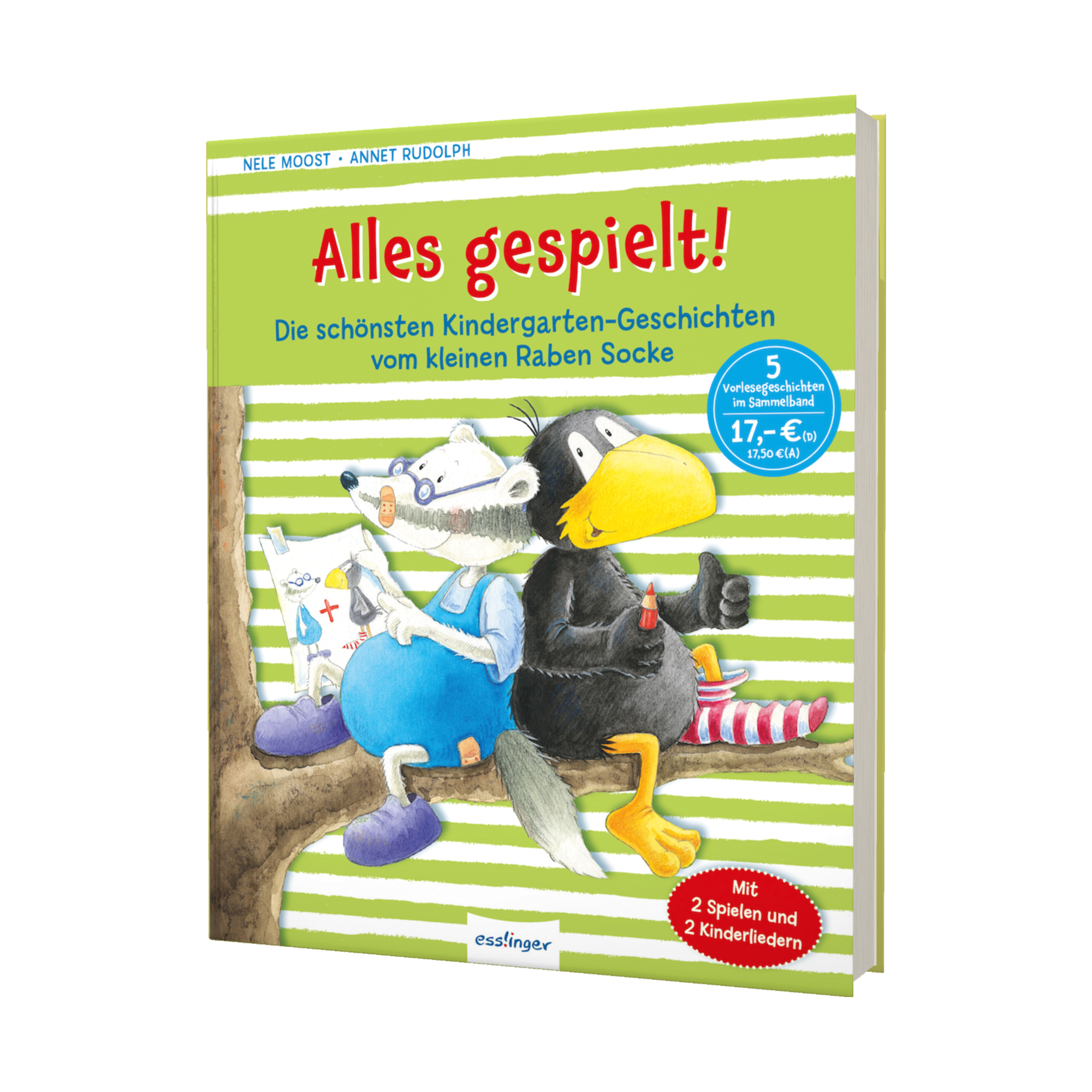 Der kleine Rabe Socke: Alles gespielt ess!inger Grün 2000584976904 1