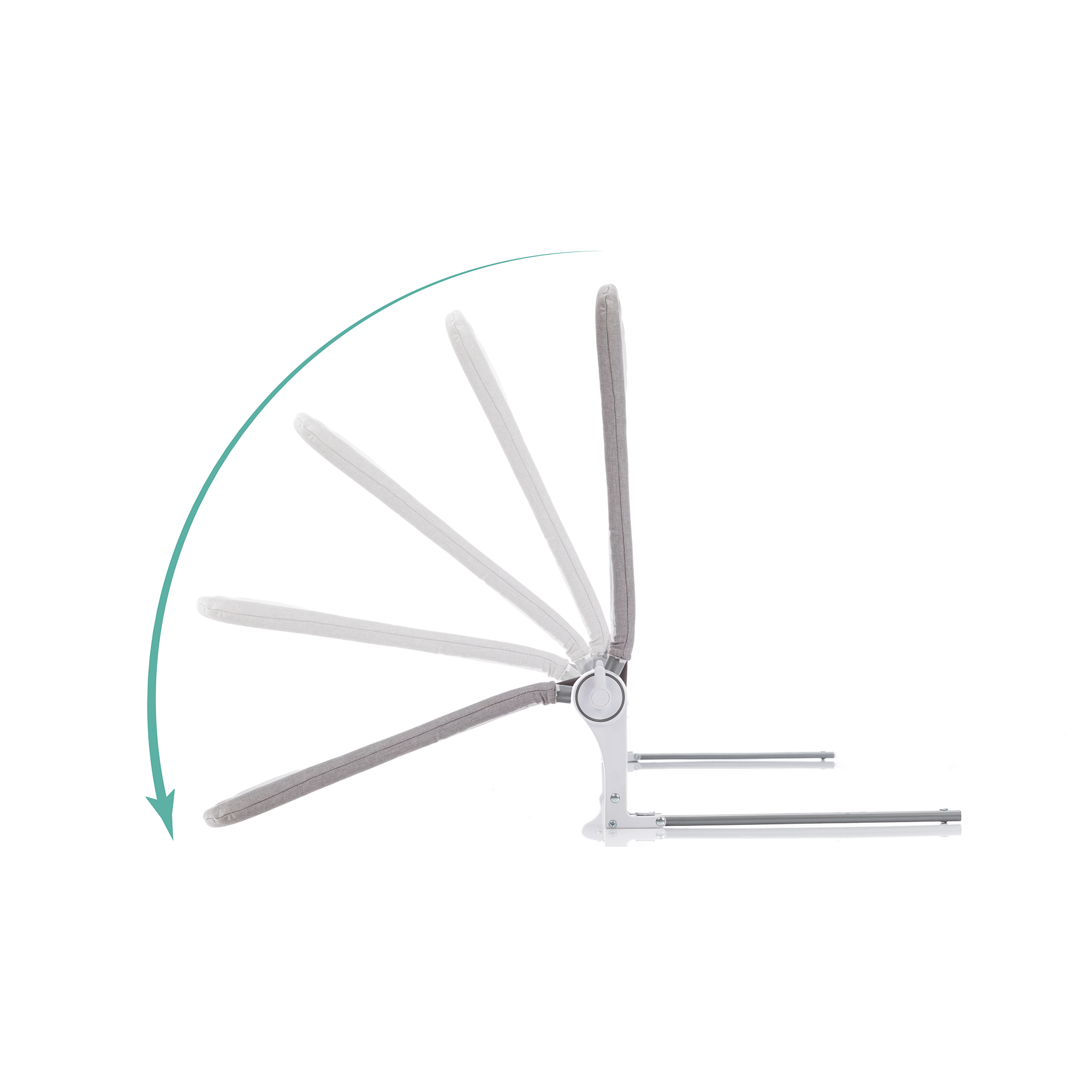 Bettgitter, fillikid, Grau – Produktansicht