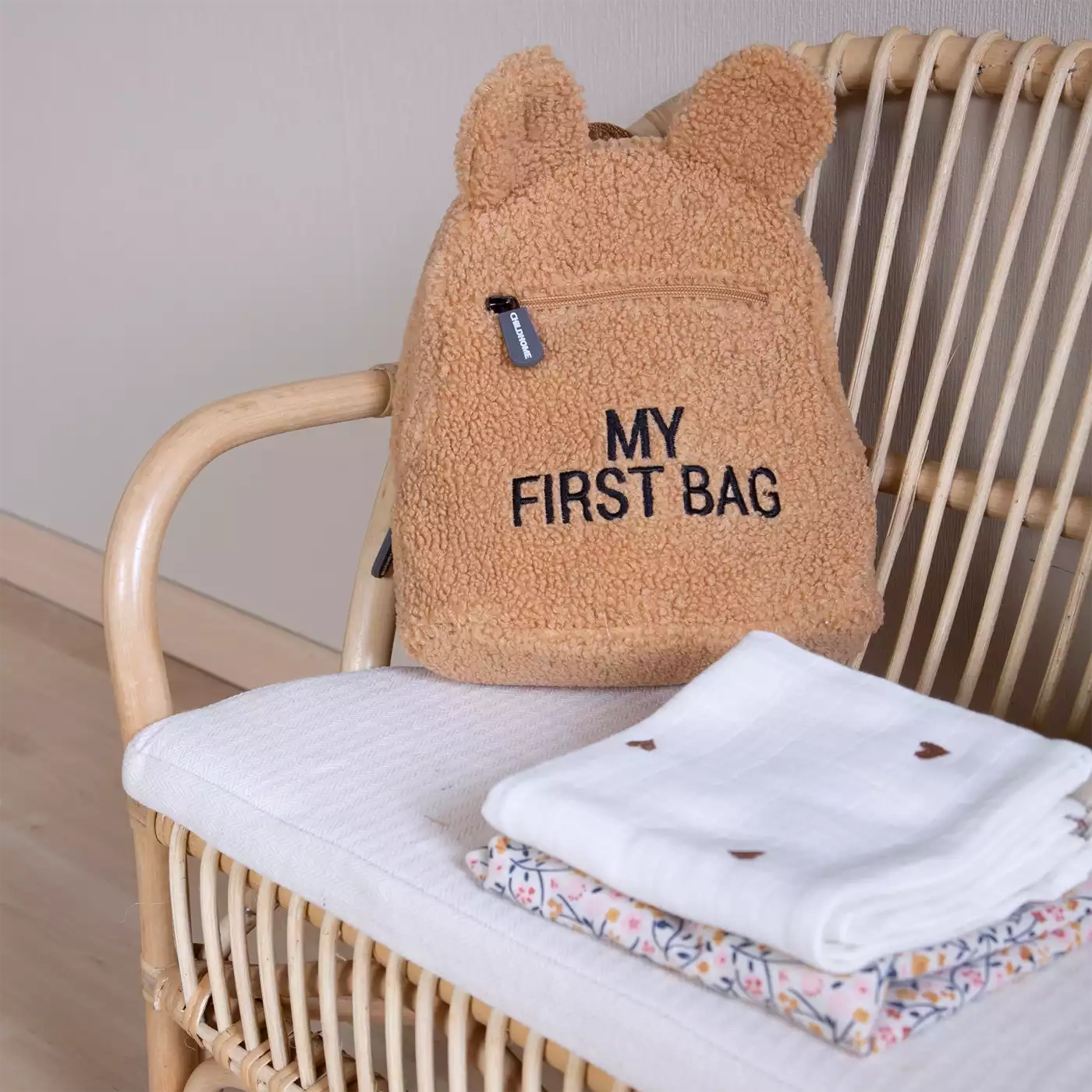 Kinderrucksäcke, CHILDHOME, Beige – Produktansicht