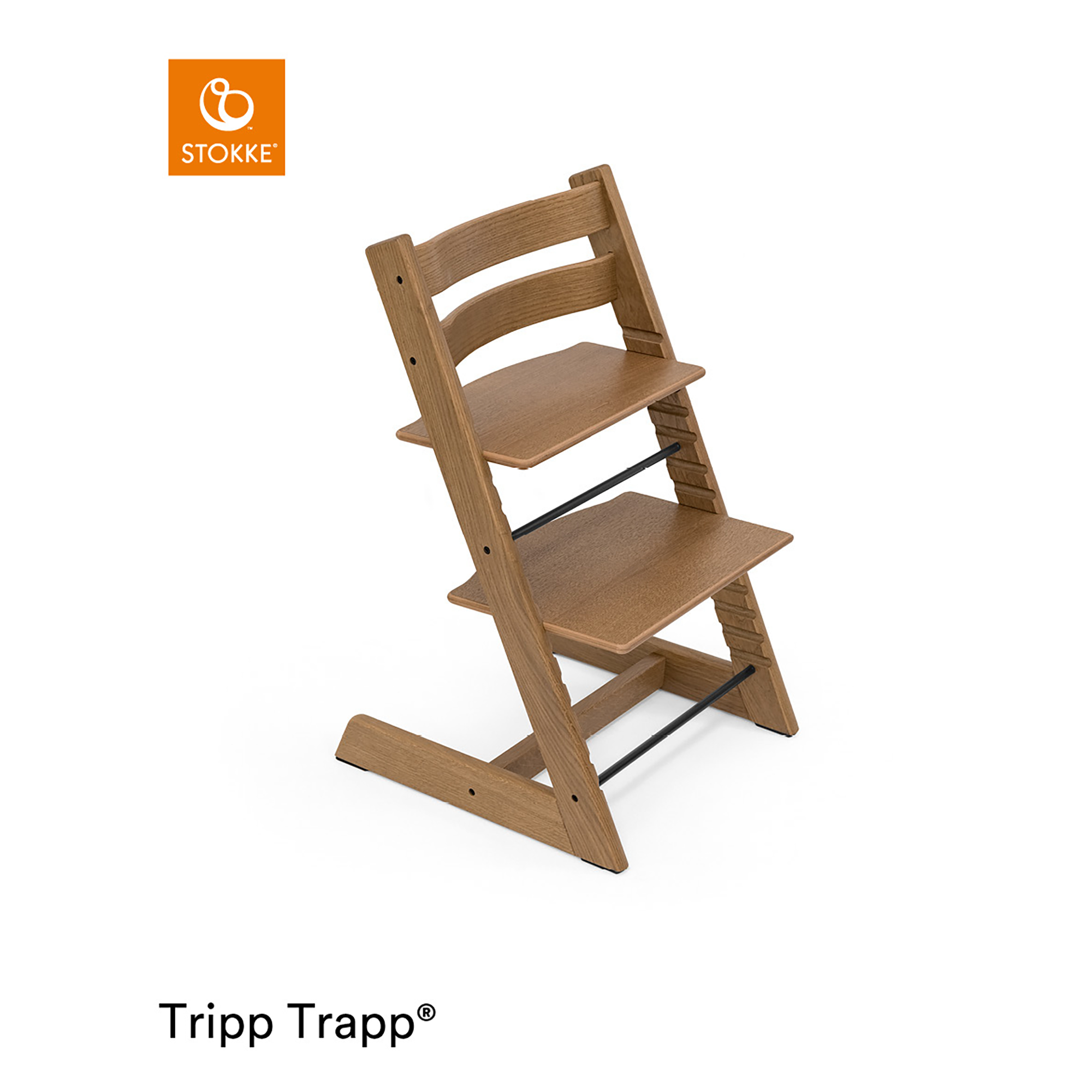 Set Tripp Trapp® Oak Brown mit Baby Set STOKKE Braun 9000000000127 2