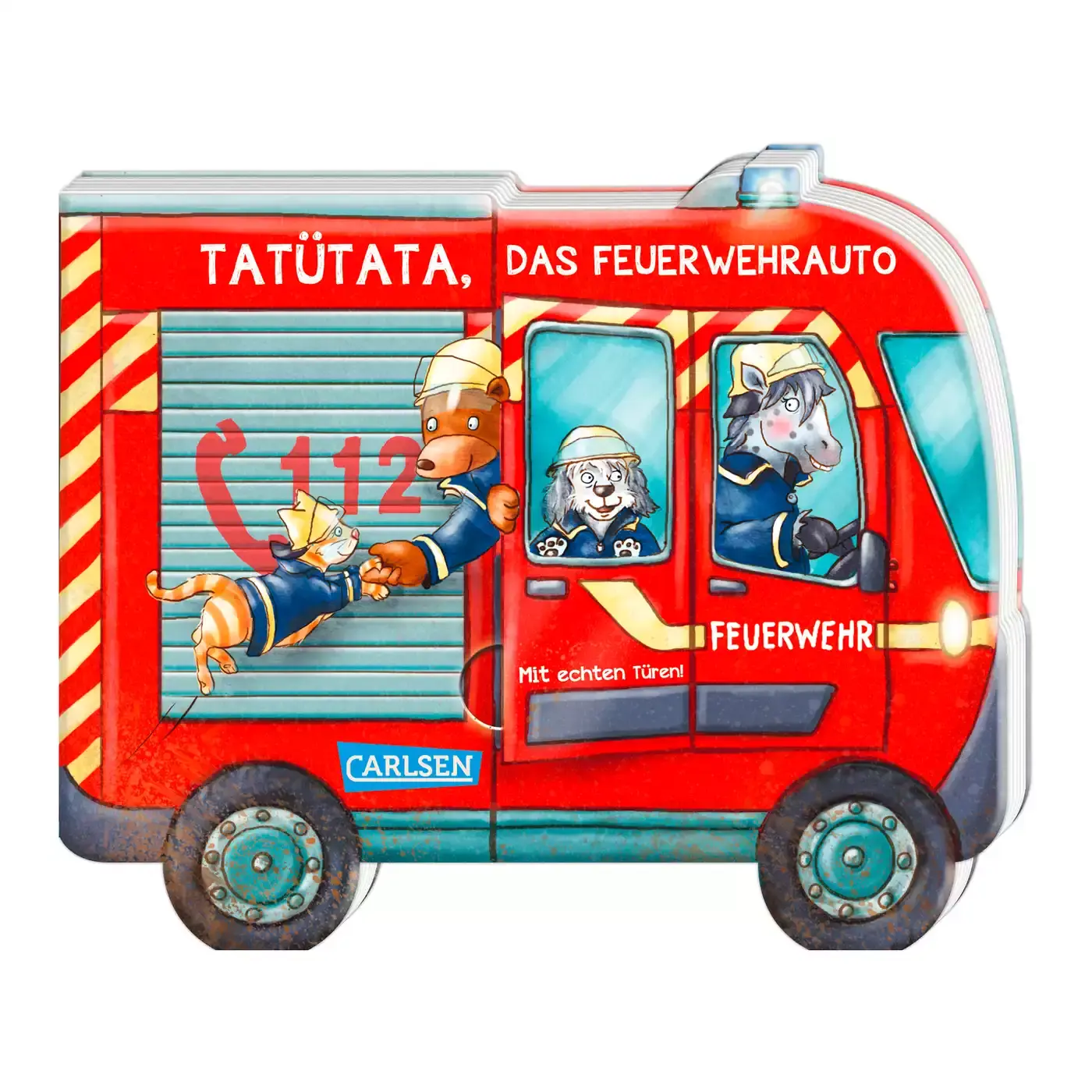 Mein kleiner Fahrzeugspaß: Tatütata, das Feuerwehrauto CARLSEN 2000577791903 1