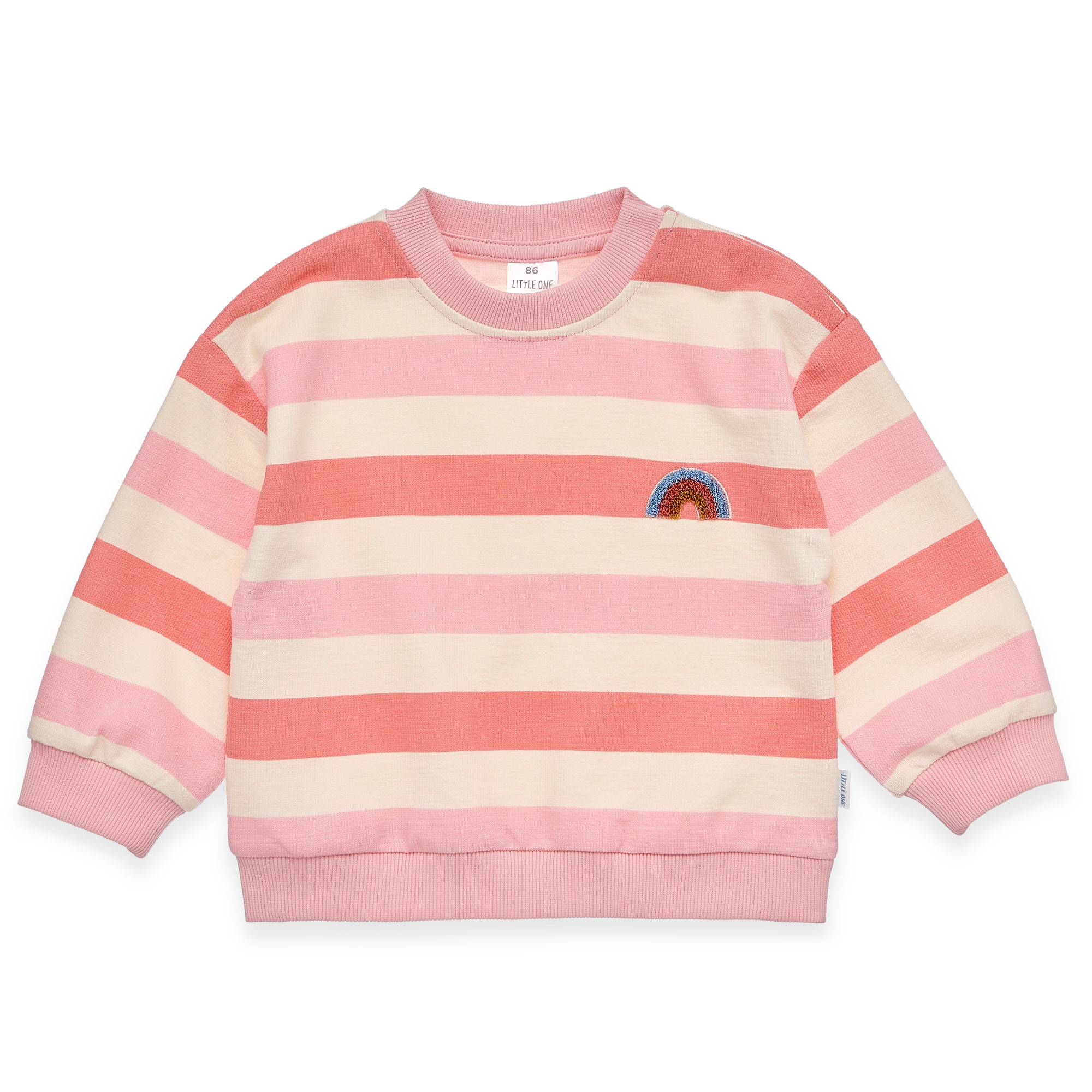 Pullover & Sweatshirts, LITTLE ONE, Pink – Besonderheit: aus 100% Baumwolle