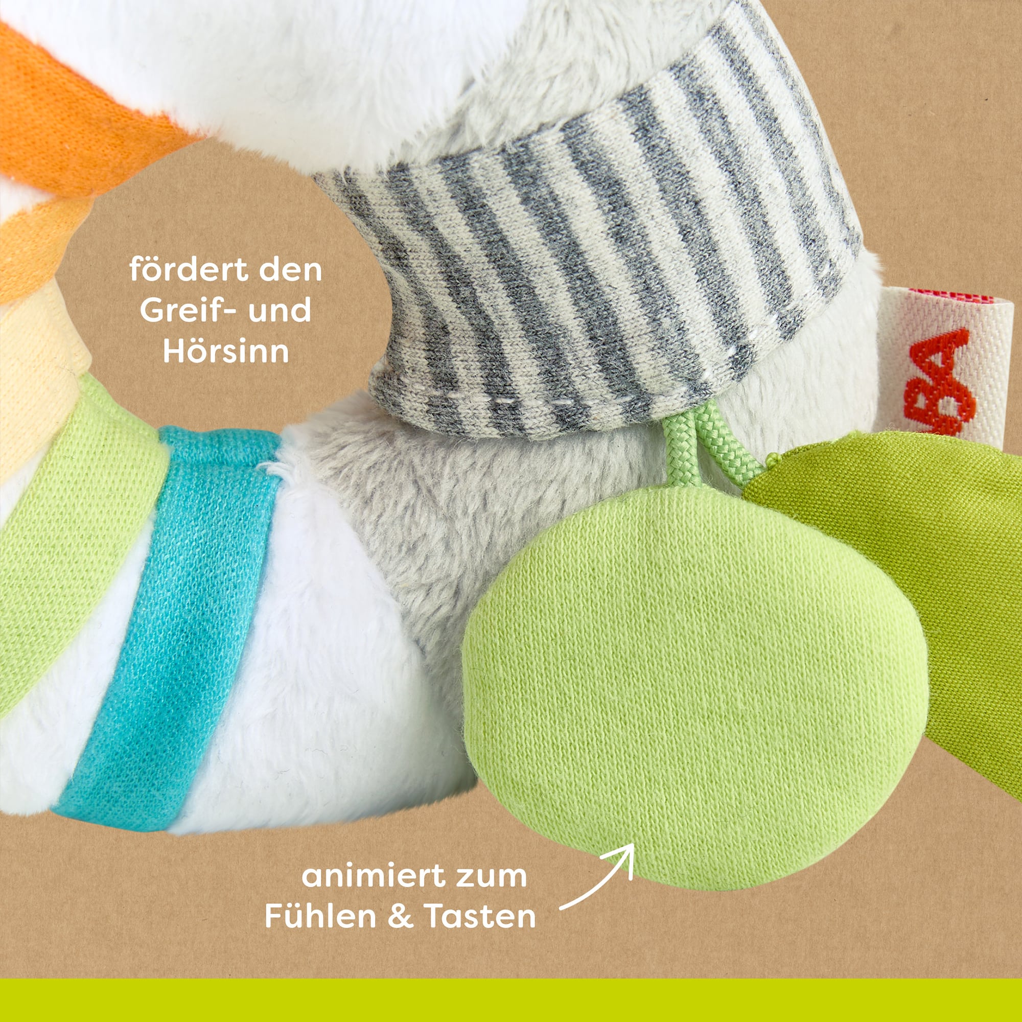 Rasseln & Greiflinge, HABA, Weiß – Produktansicht