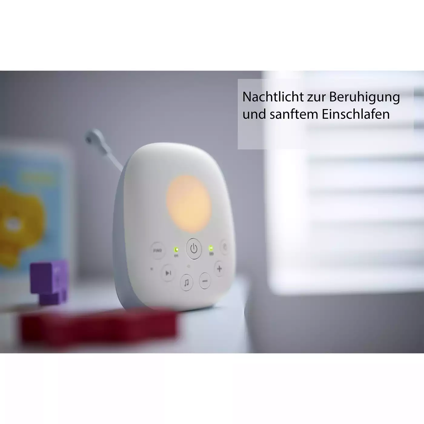 Audio Babyphone, PHILIPS AVENT, Weiß – Produktansicht