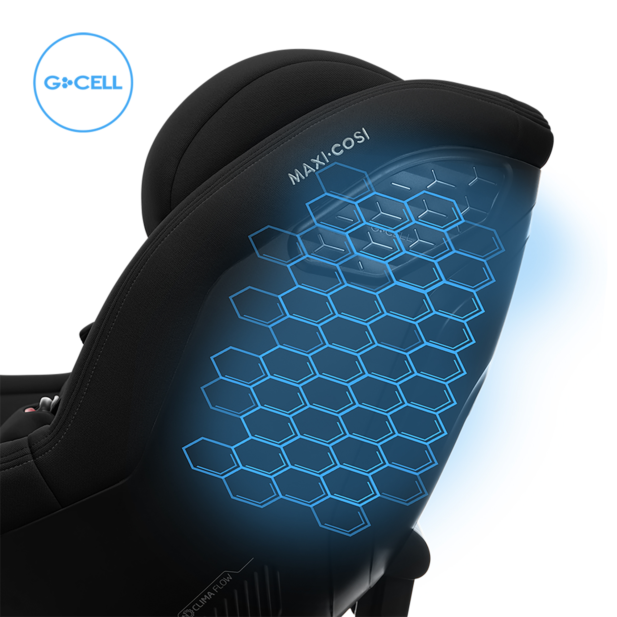 Reboarder 0-18 kg, Gruppe 0+/1, MAXI-COSI Premium, Schwarz – Besonderheit: ISOFIX-Basisstation mit 360° Rotationssystem