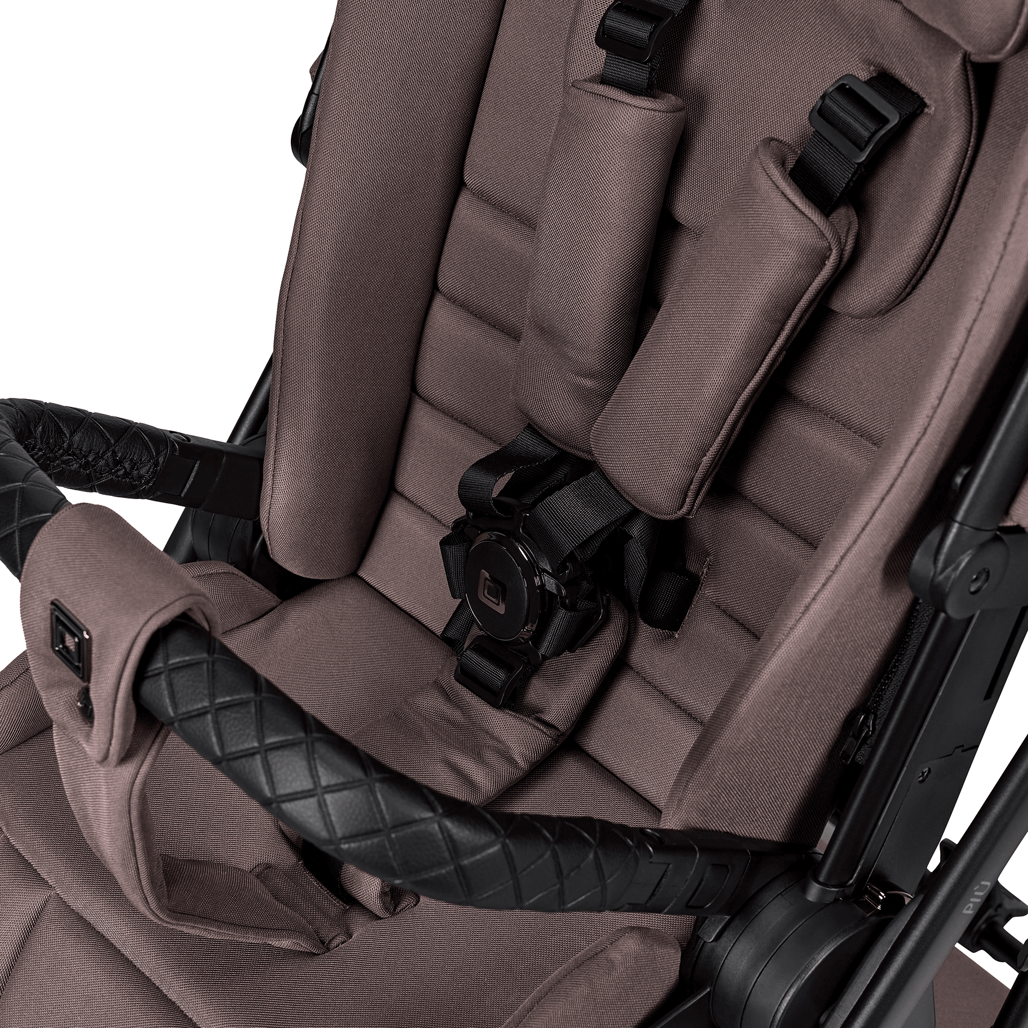 Kombi-Kinderwagen, MOON, Braun – Produktansicht