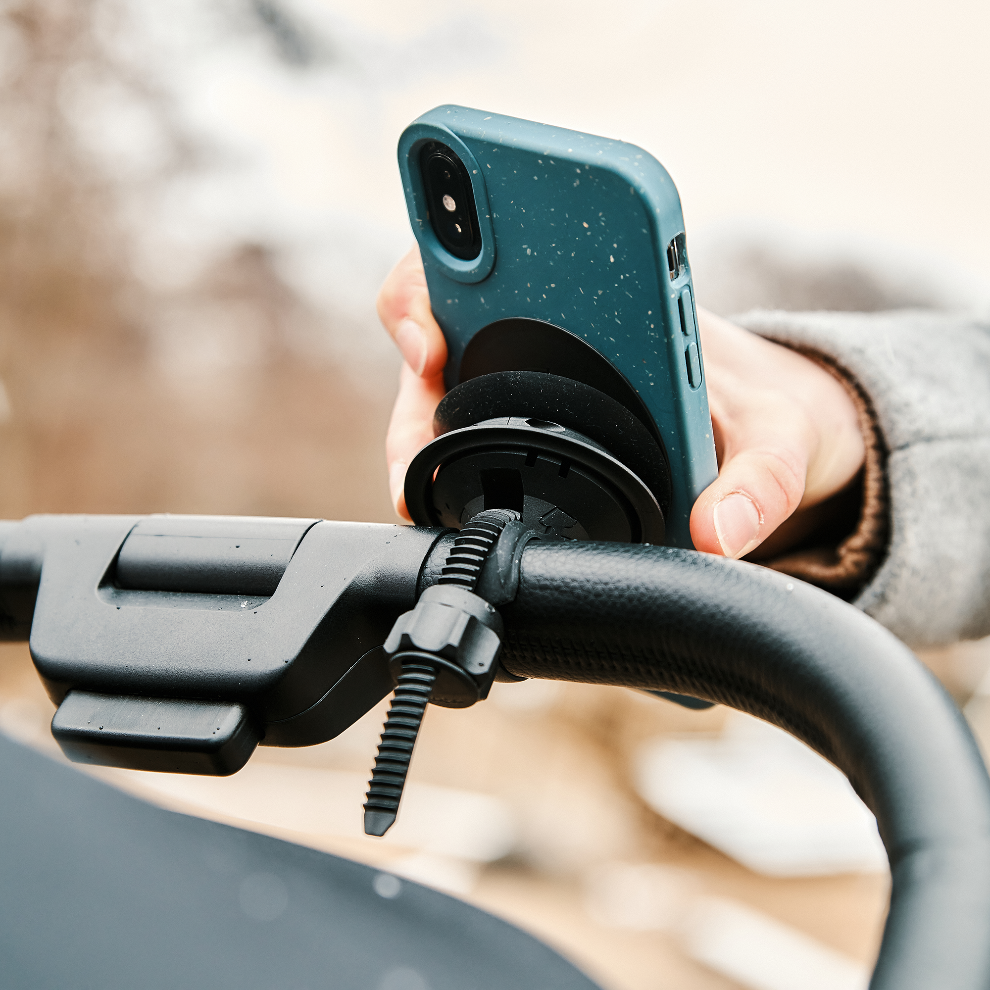 Adapter, FIDLOCK, Schwarz – Produktansicht