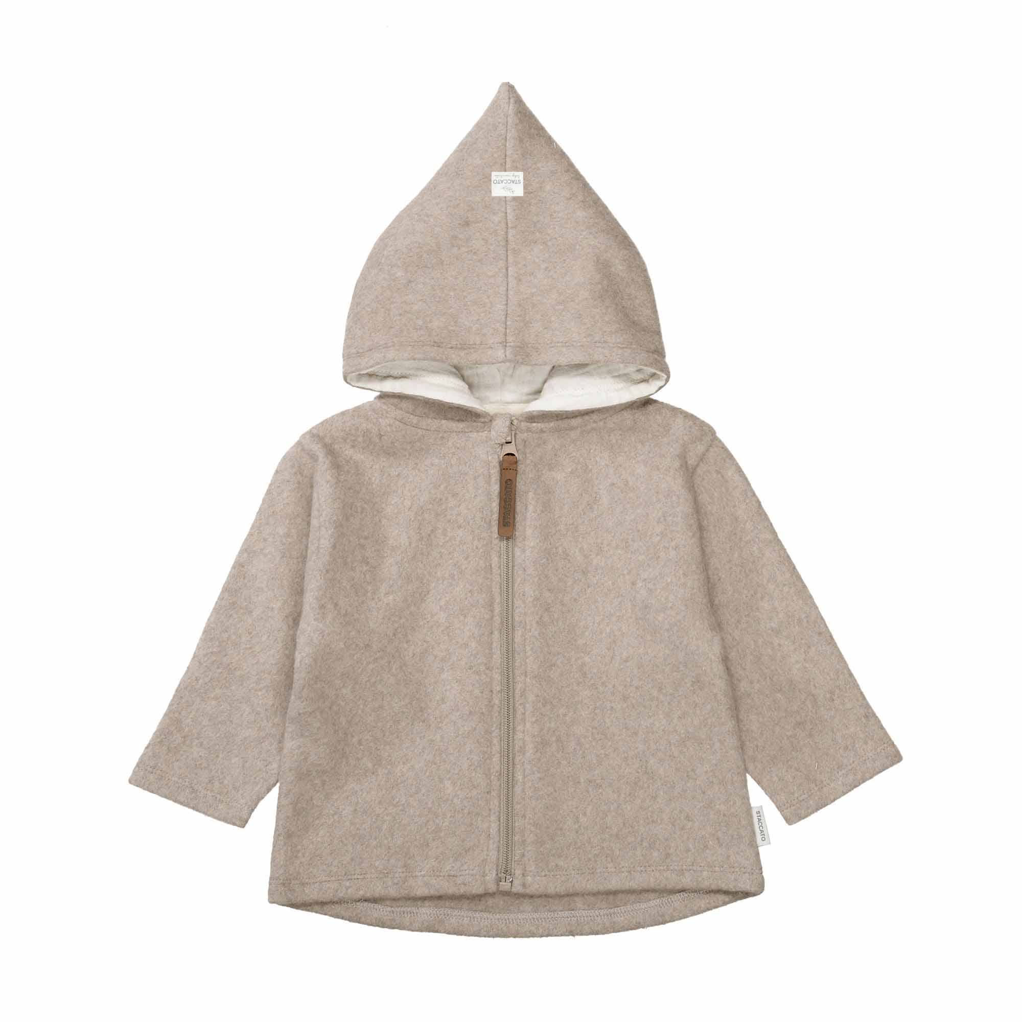 Jacken, STACCATO, Beige – Besonderheit: aus 100% Baumwolle