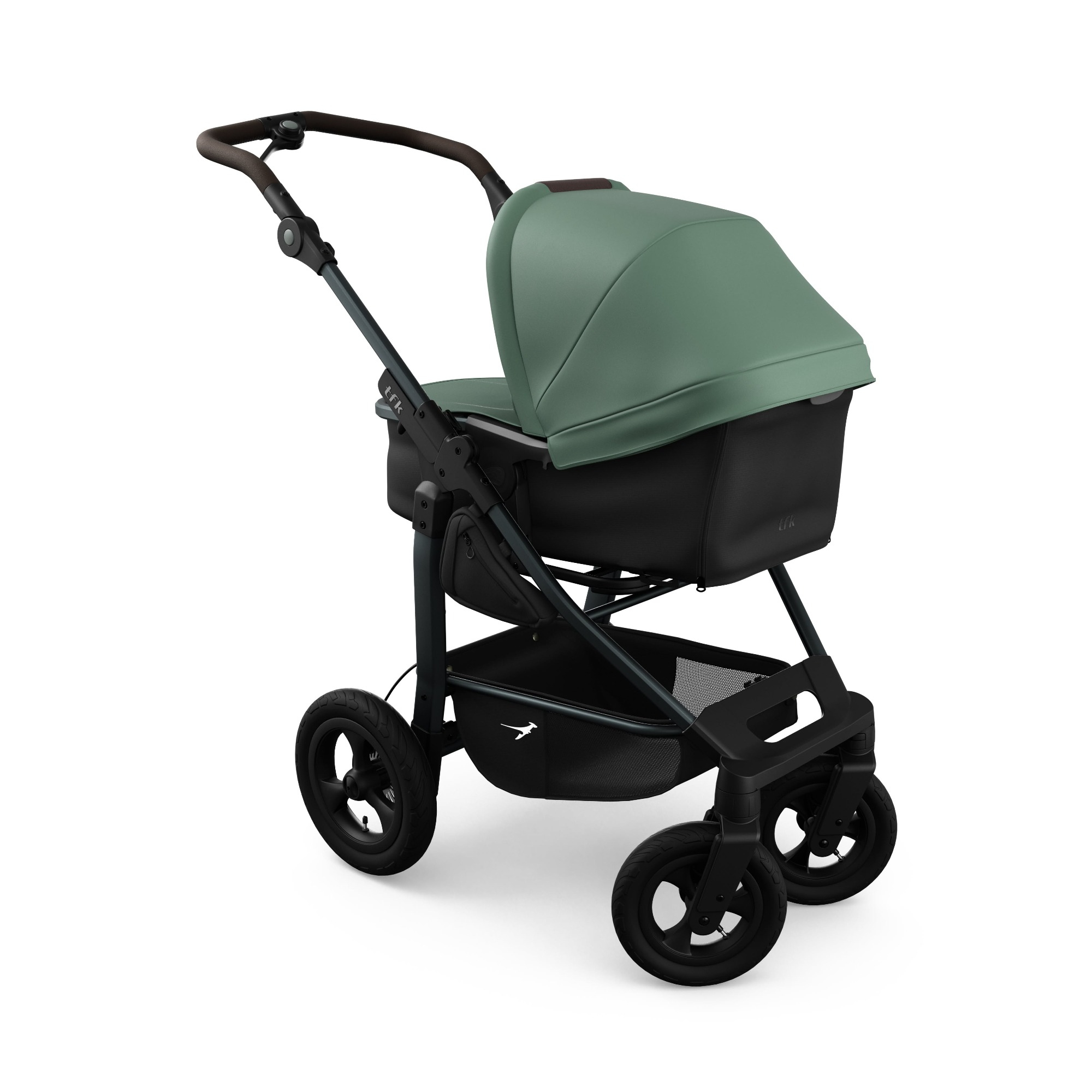 Kombi-Kinderwagen, tfk, Grün – Produktansicht