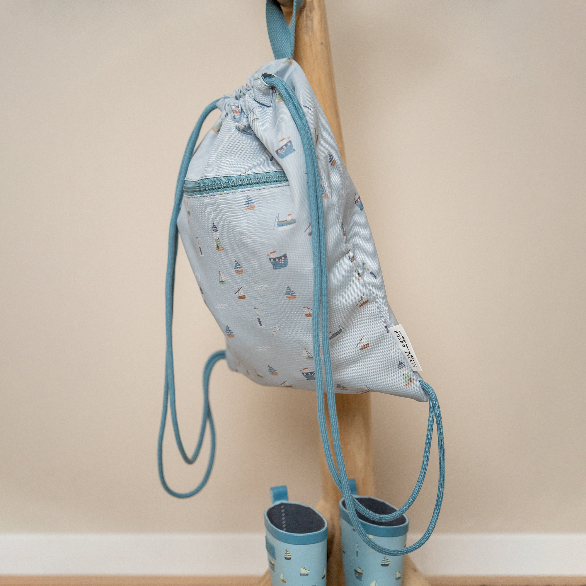 Kinderrucksäcke, LITTLE DUTCH, Blau – Produktansicht