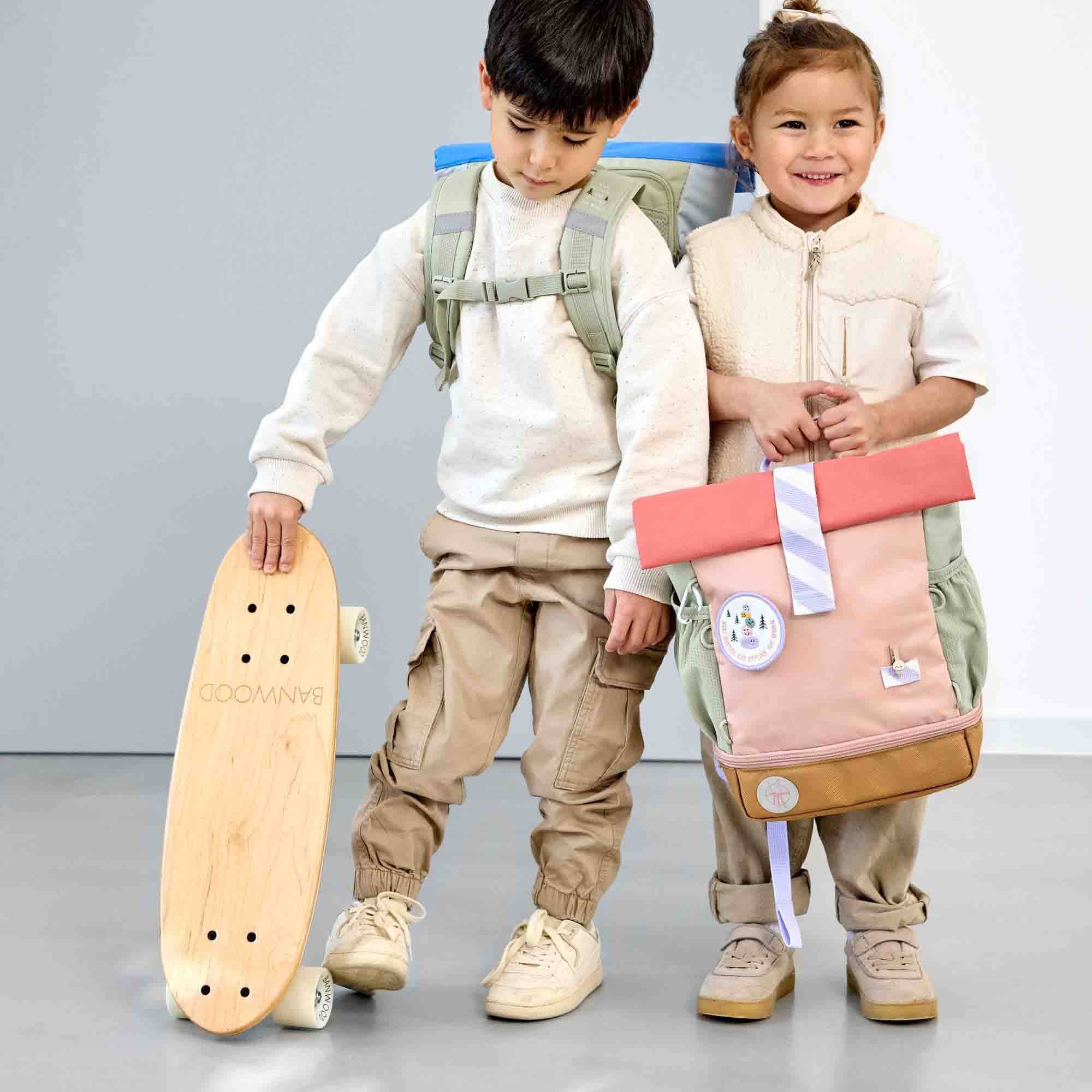 Kinderrucksäcke, LÄSSIG, Pink – Produktansicht