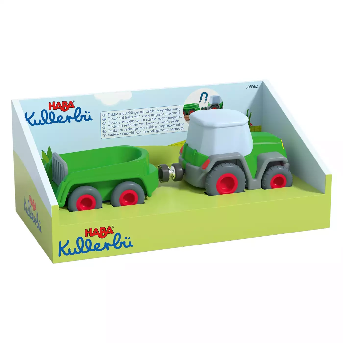 Traktor, HABA, Grün – Produktansicht