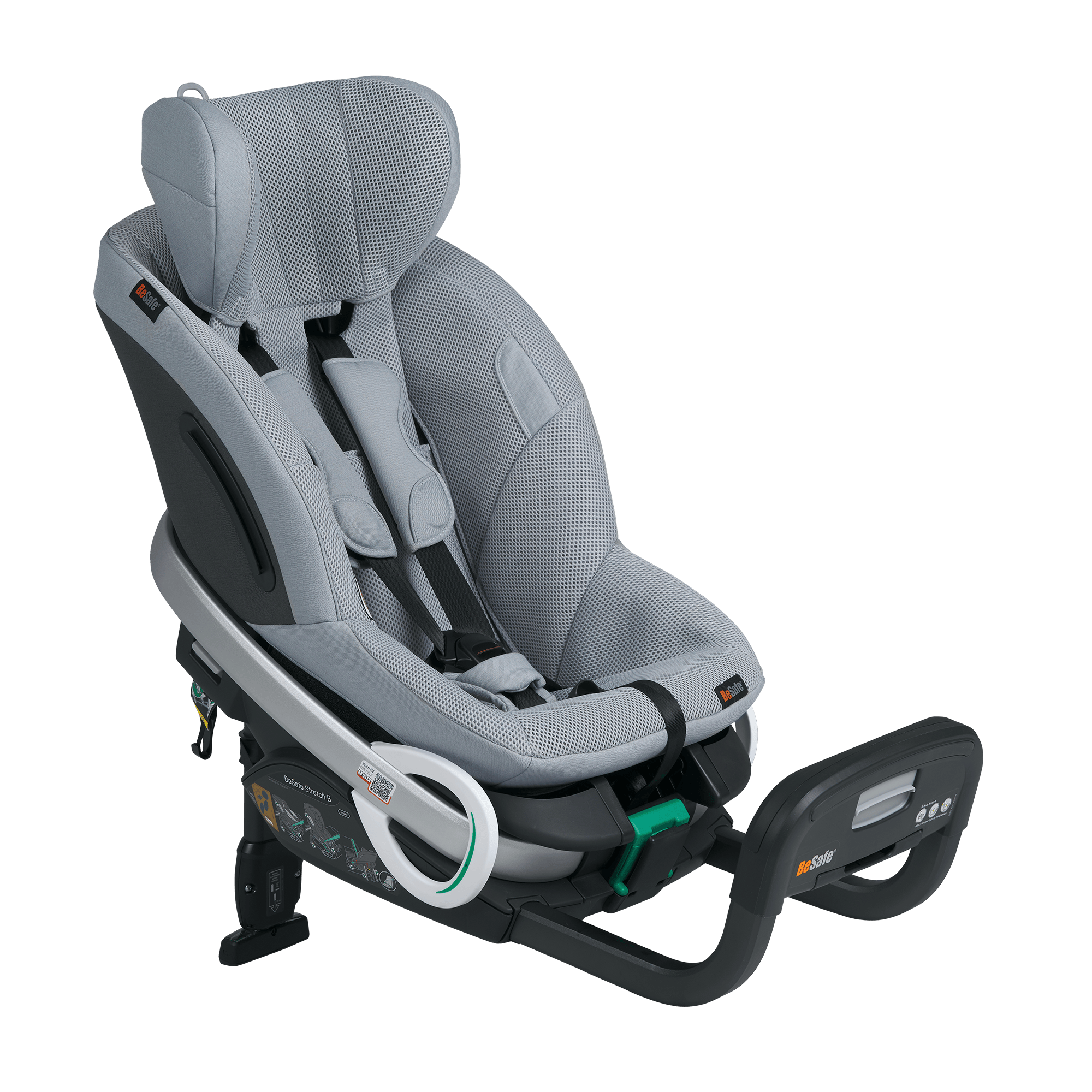 Reboarder 0-18 kg, Gruppe 0+/1, BeSafe, Grau – Produktansicht