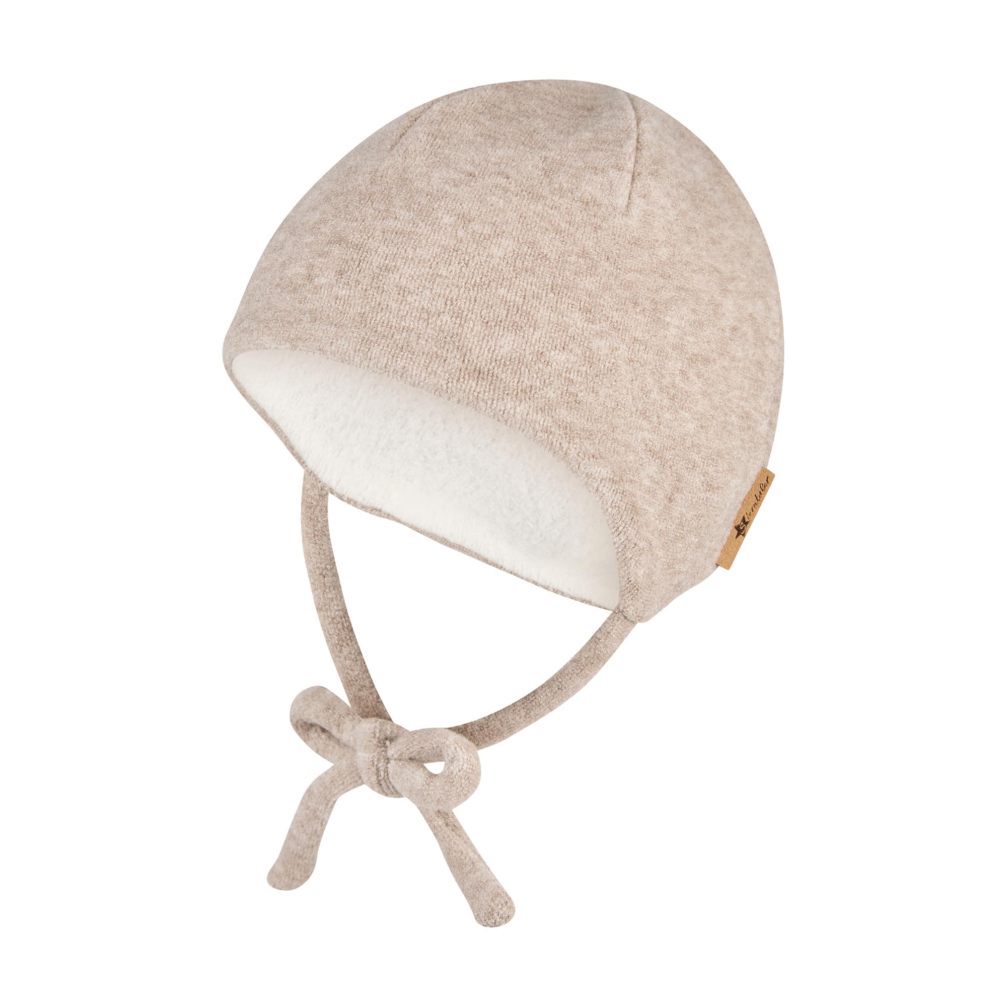 Beanie Mützen, Sterntaler – Besonderheit: mit Ohrenklappen und Bindeband