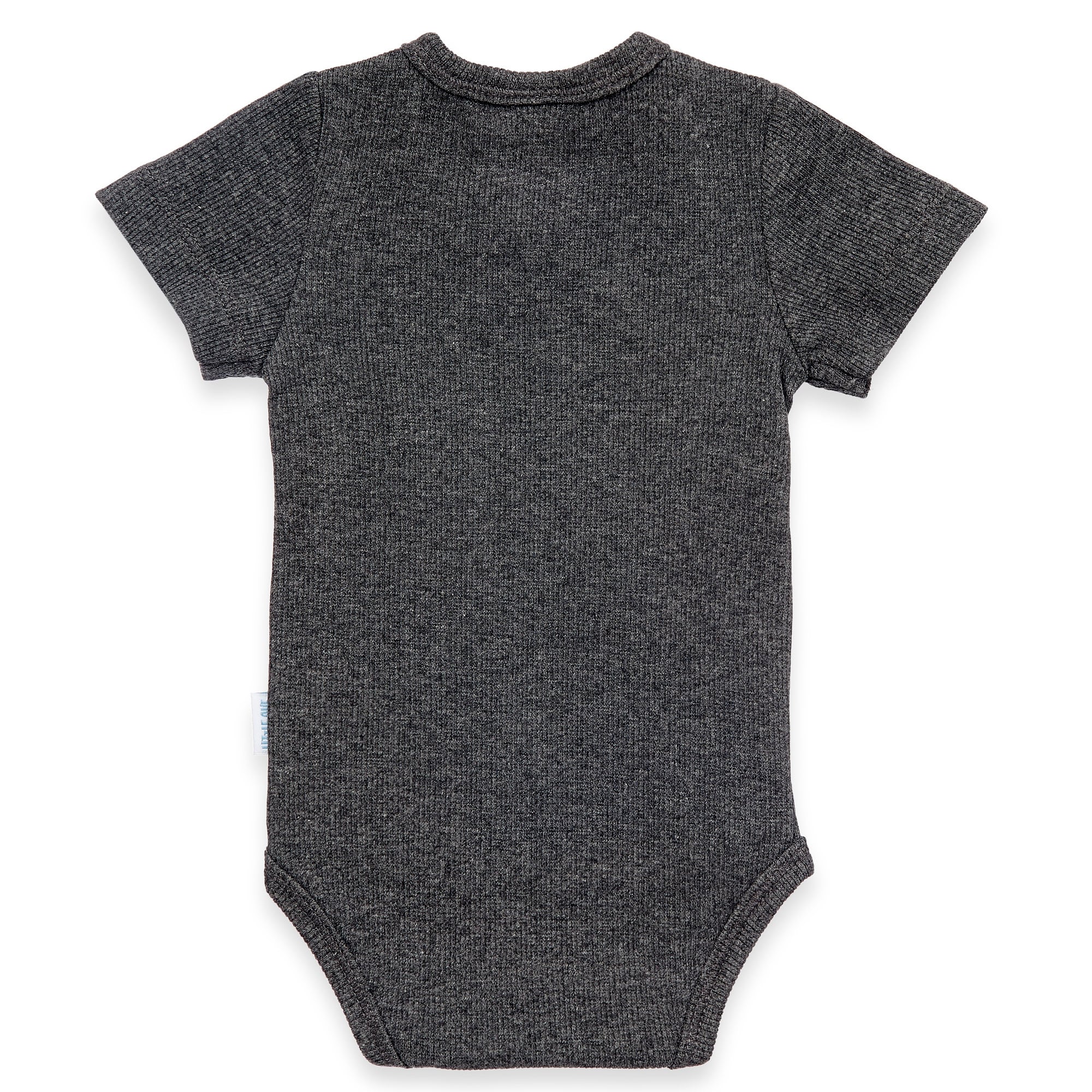 Wickelbodys, LITTLE ONE, Grau – Besonderheit: aus 95% Baumwolle