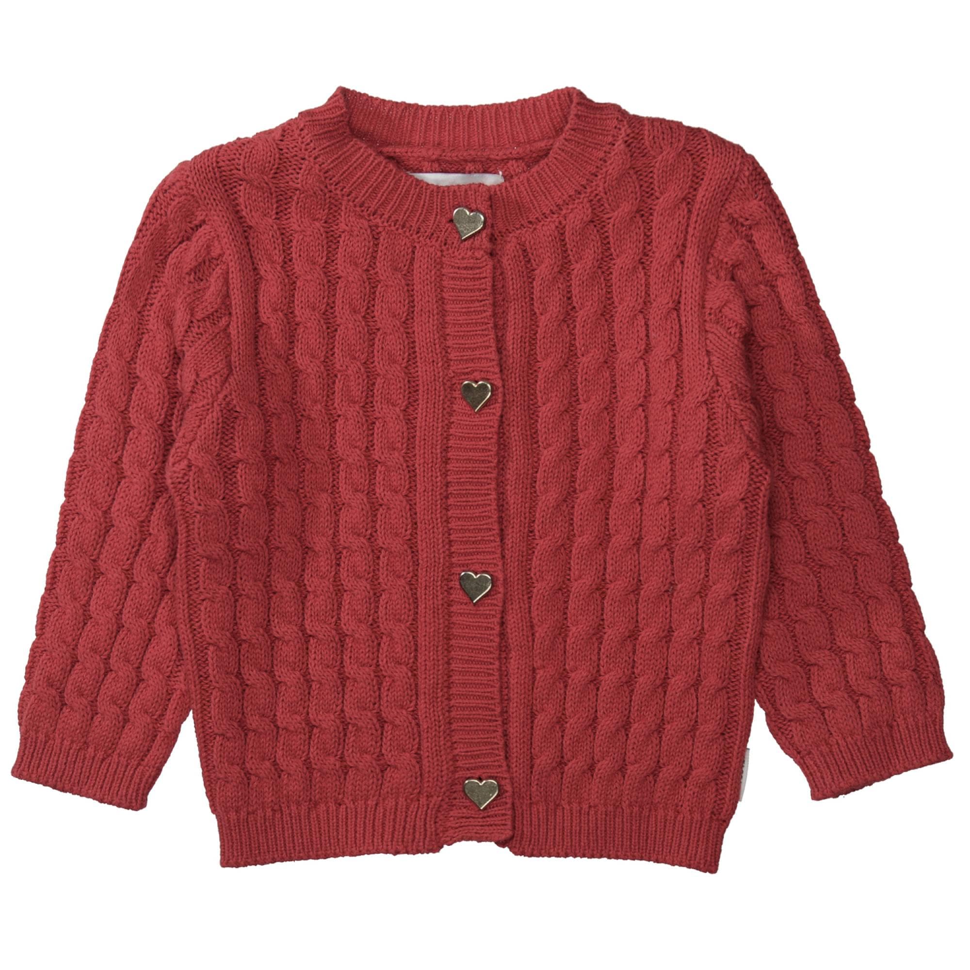 Sweat-, Fleece- & Strickjacken, STACCATO, Rot – Produktansicht