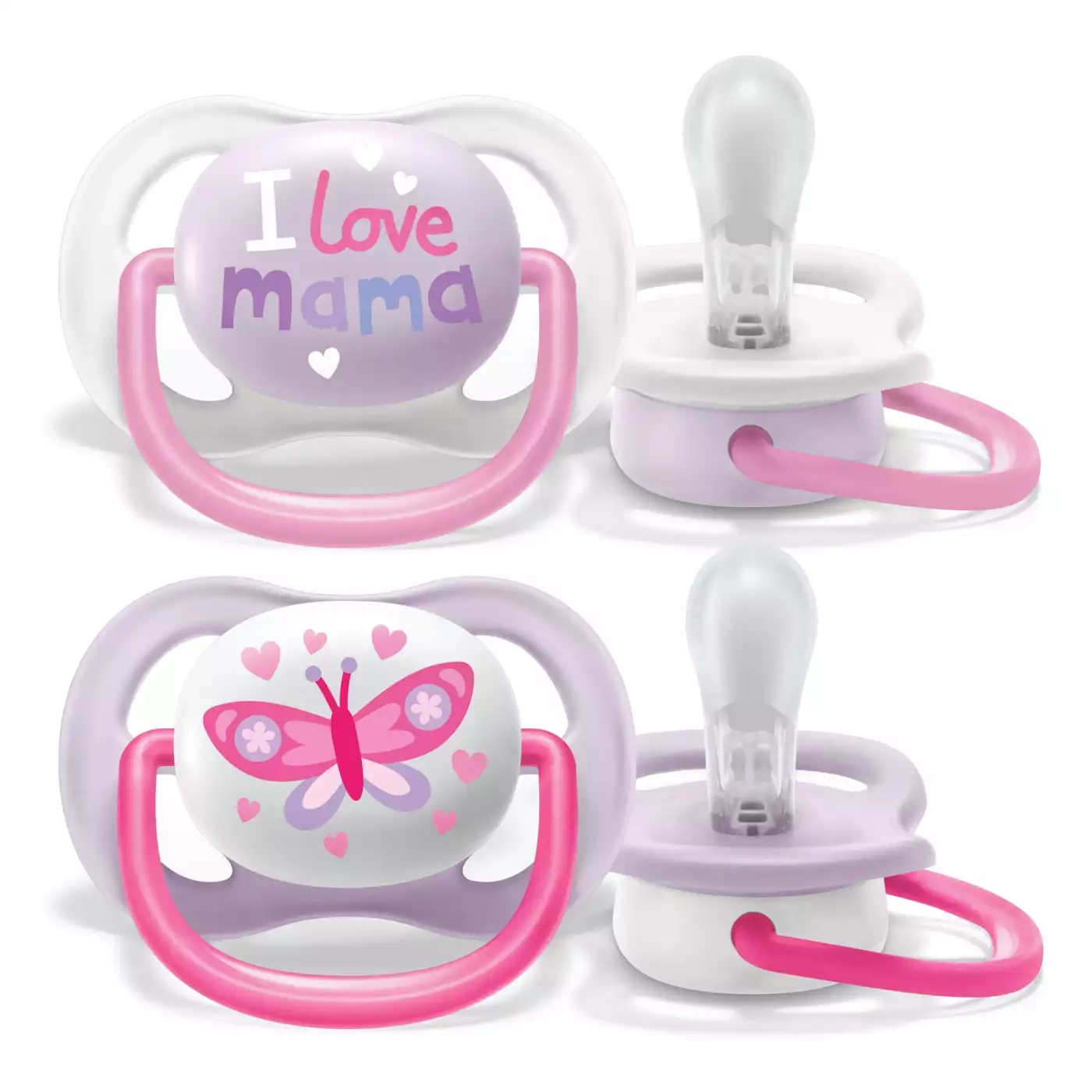 Schnuller, PHILIPS AVENT, Pink – Produktansicht