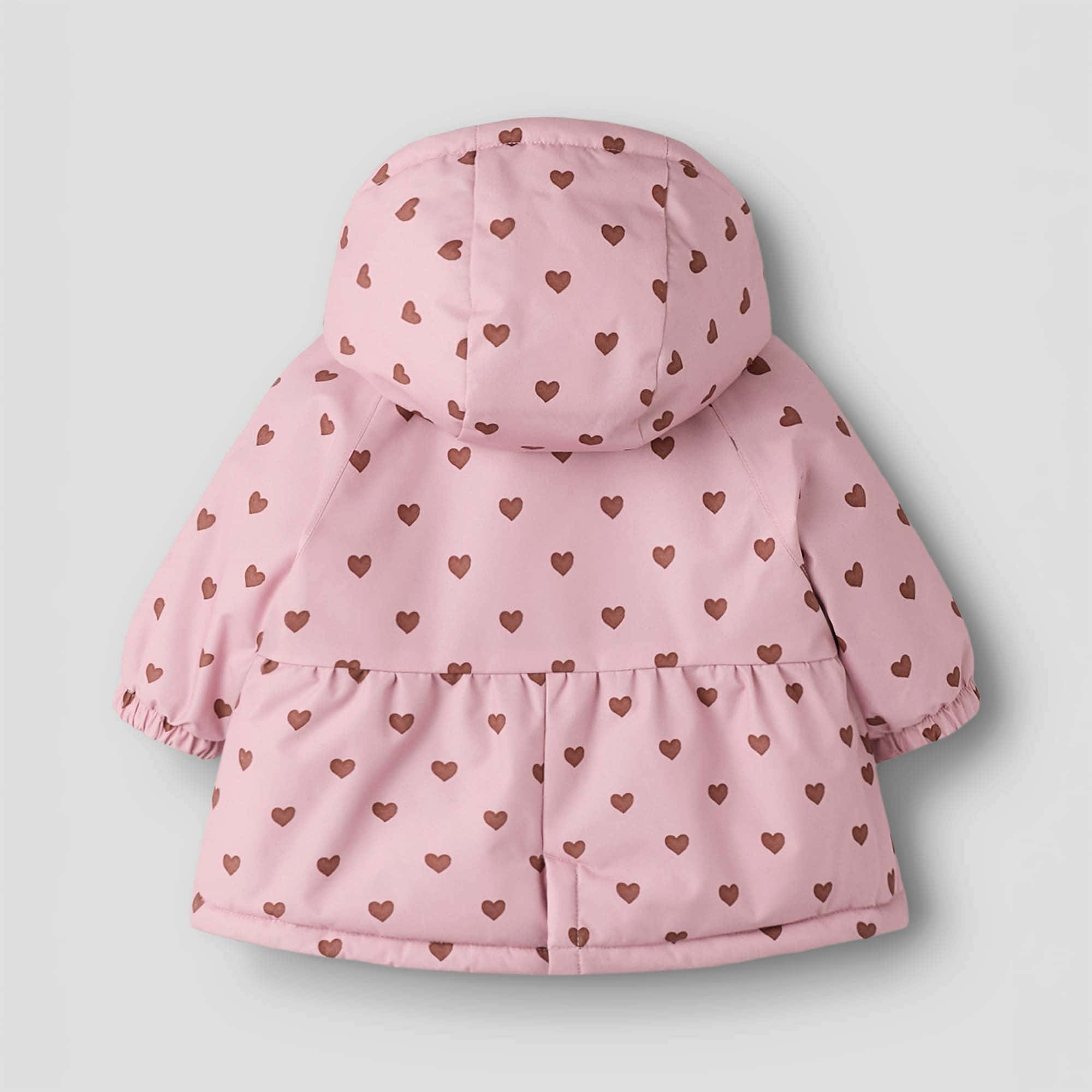 Winterjacken, Lil' Atelier, Pink – Produktansicht