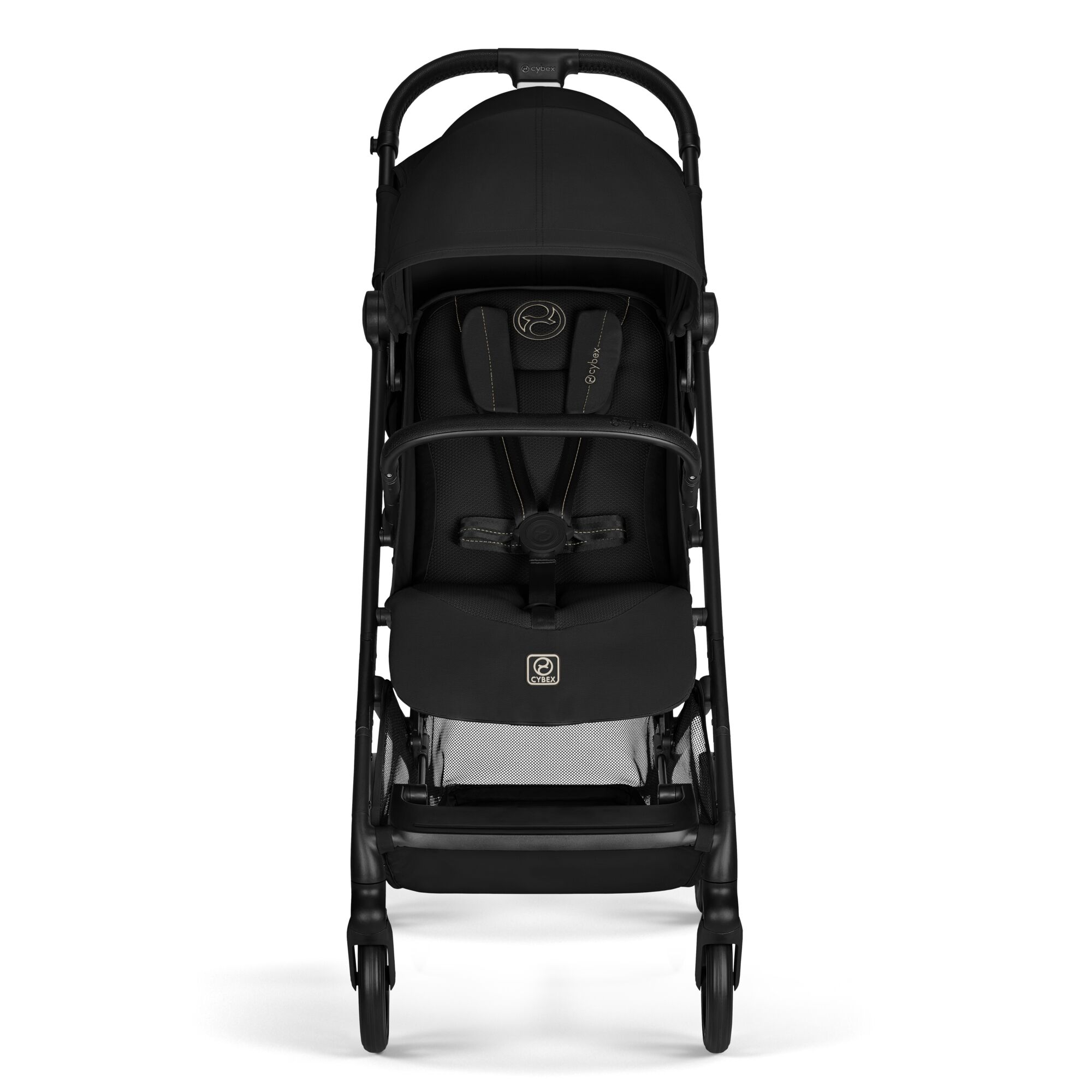Buggys, cybex, Schwarz – Besonderheit: ergonomische Liegeposition mit integrierter Beinstütze