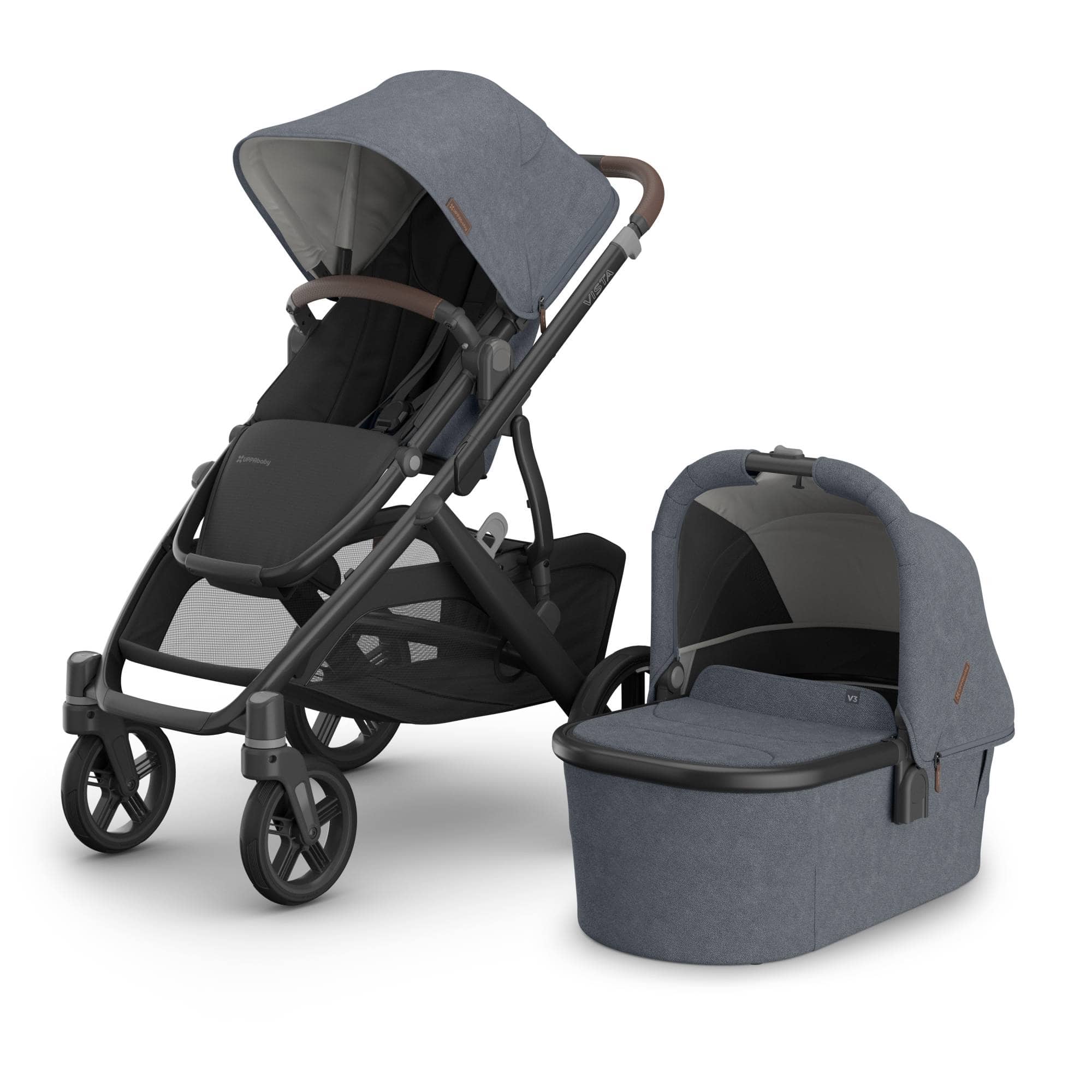 Kombi-Kinderwagen, UPPAbaby, Blau – Produktansicht