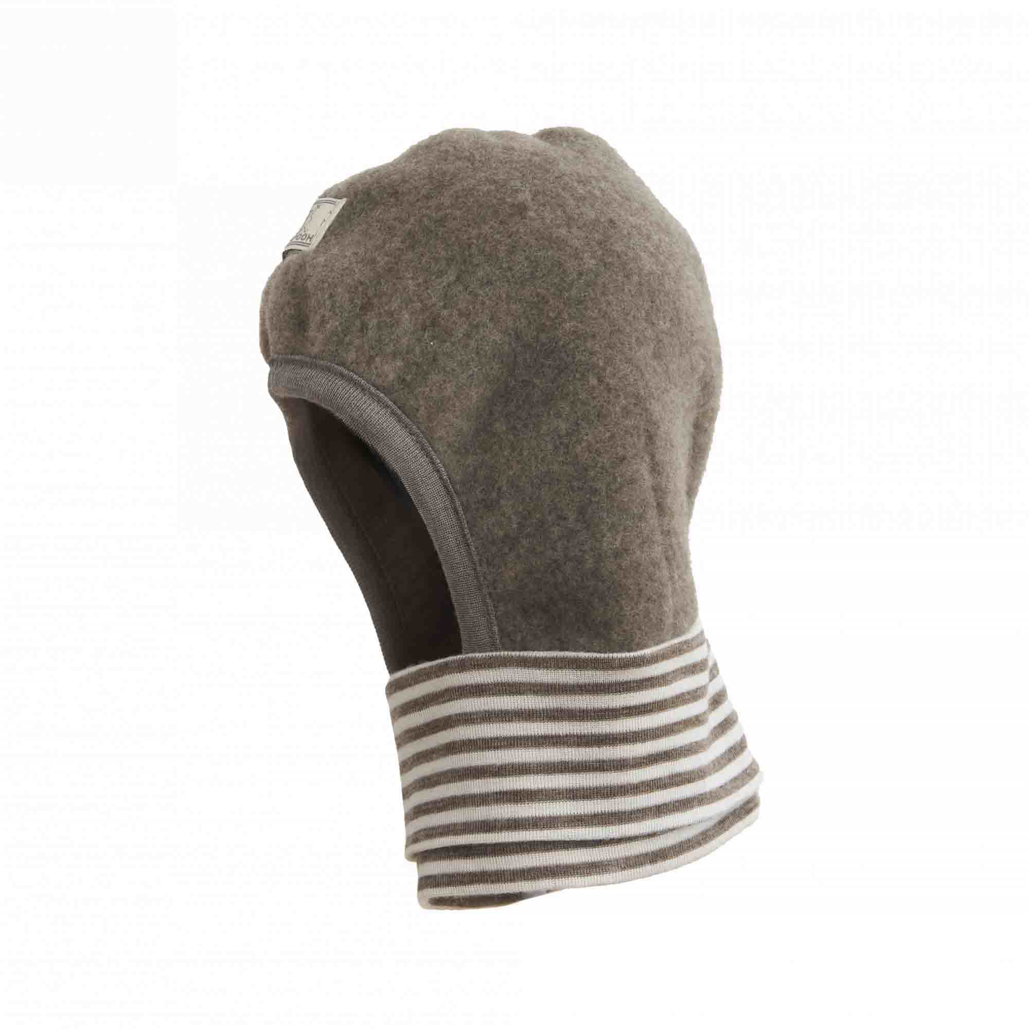 Wollfleece Mützen, PICKAPOOH, Braun – Produktansicht