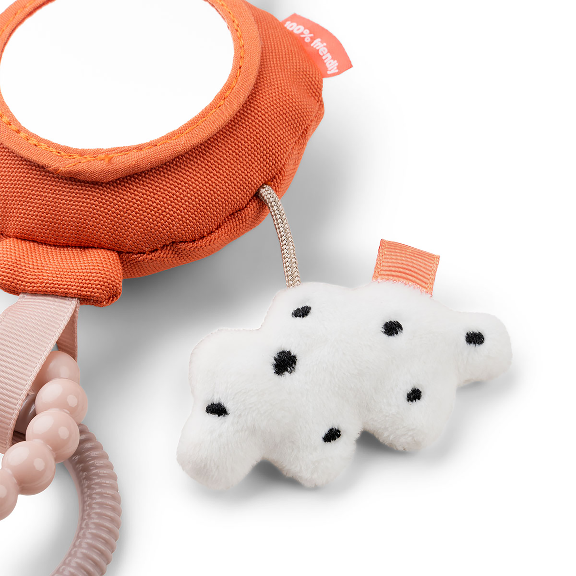 Rasseln & Greiflinge, done by deer, Orange – Produktansicht
