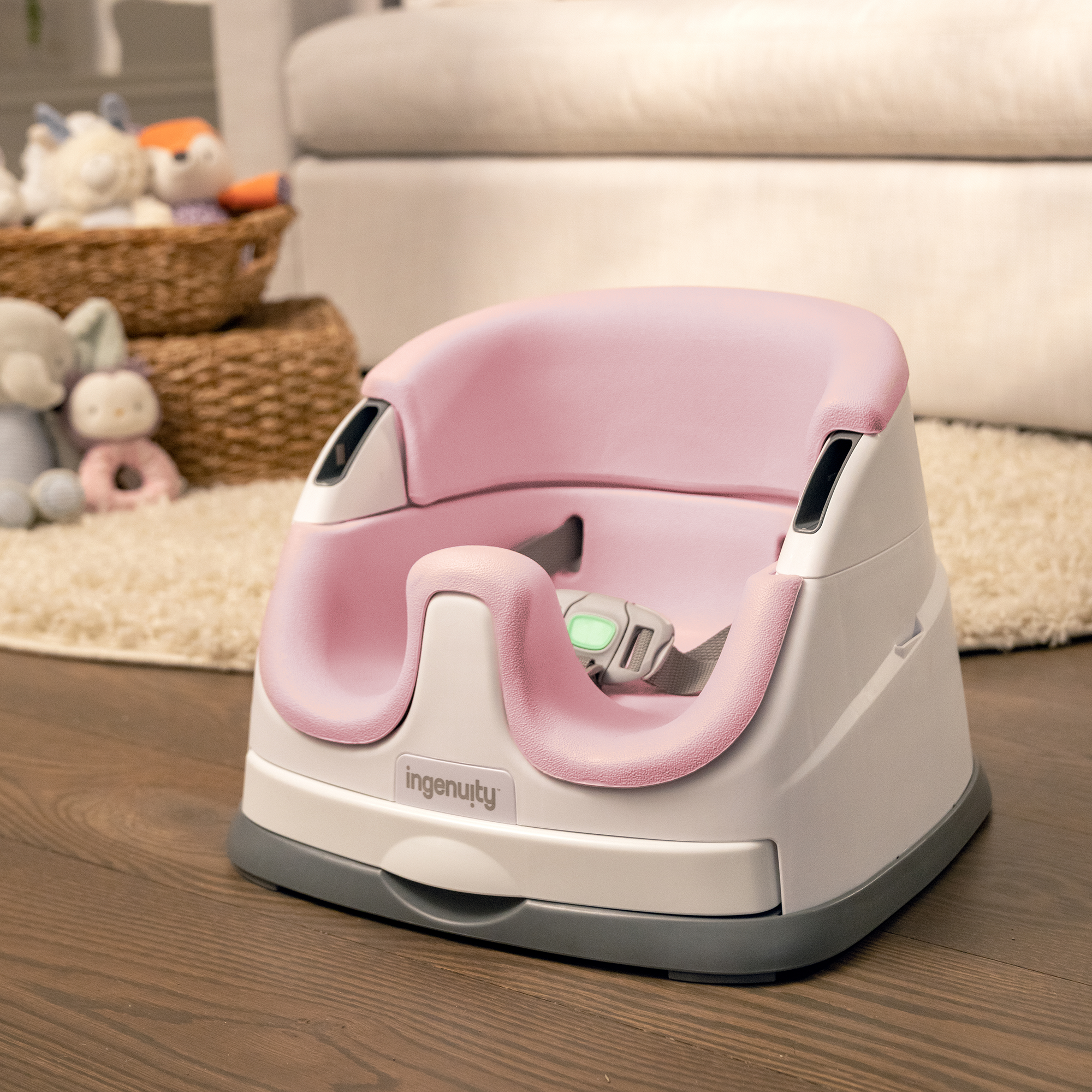 Reisehochstühle, ingenuity, Pink – Produktansicht
