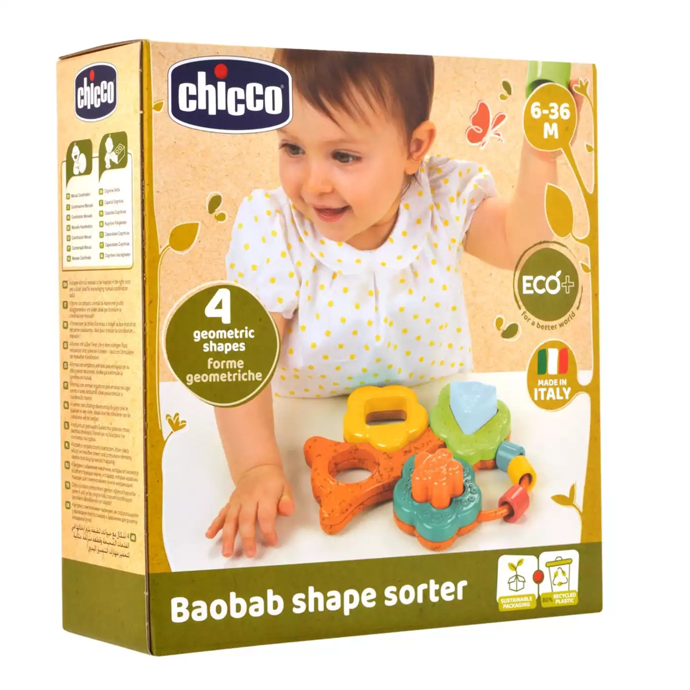 Kinderspielzeug, chicco, Mehrfarbig – Produktansicht