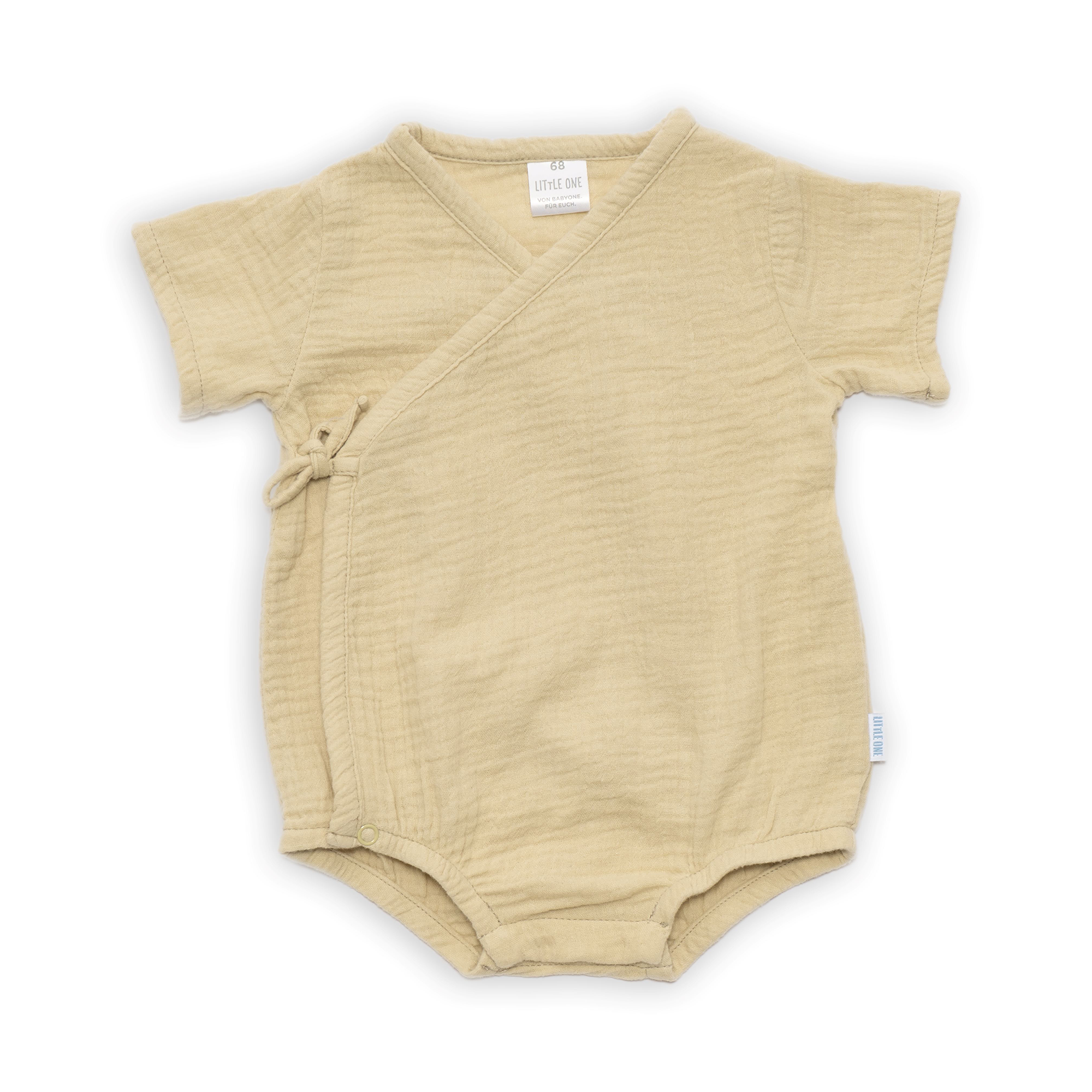Musselin-Wickelbody LITTLE ONE Beige M2000587855305 1