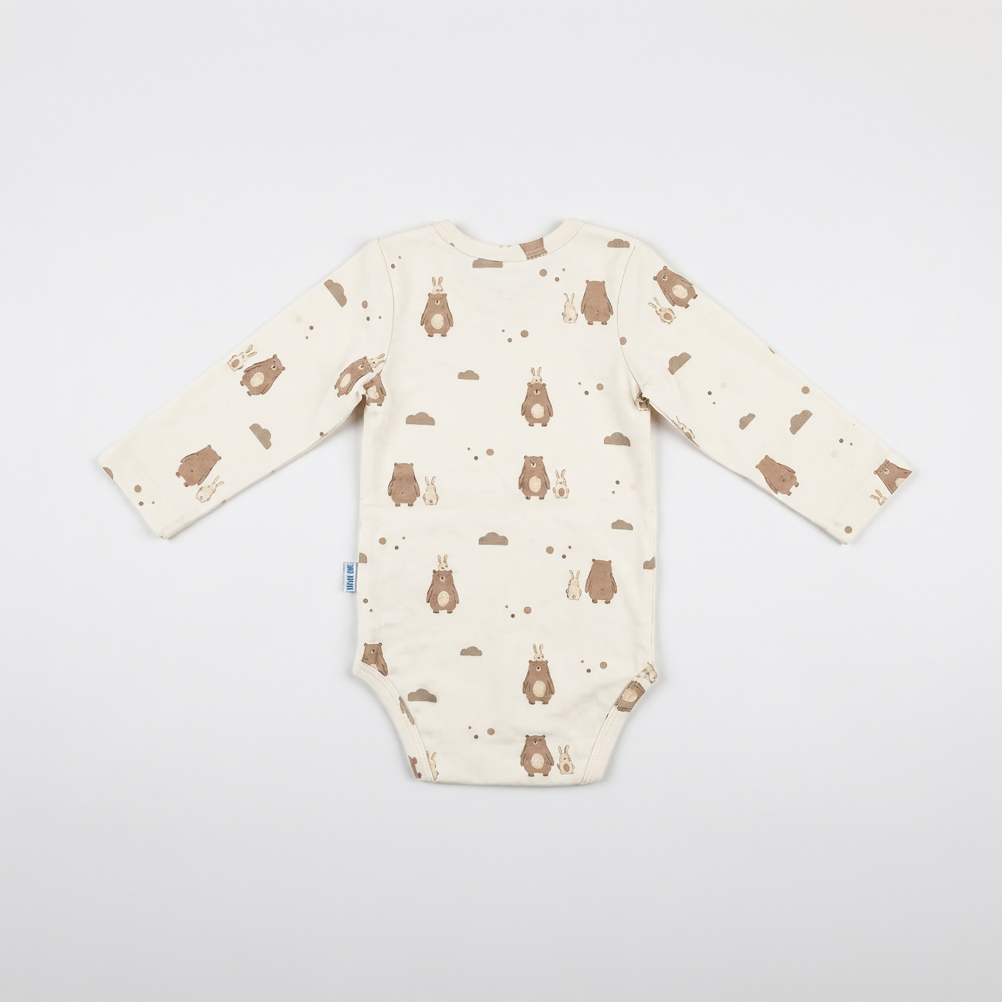Langarmbodys, LITTLE ONE, Beige – Besonderheit: angenehmer Single-Jersey
