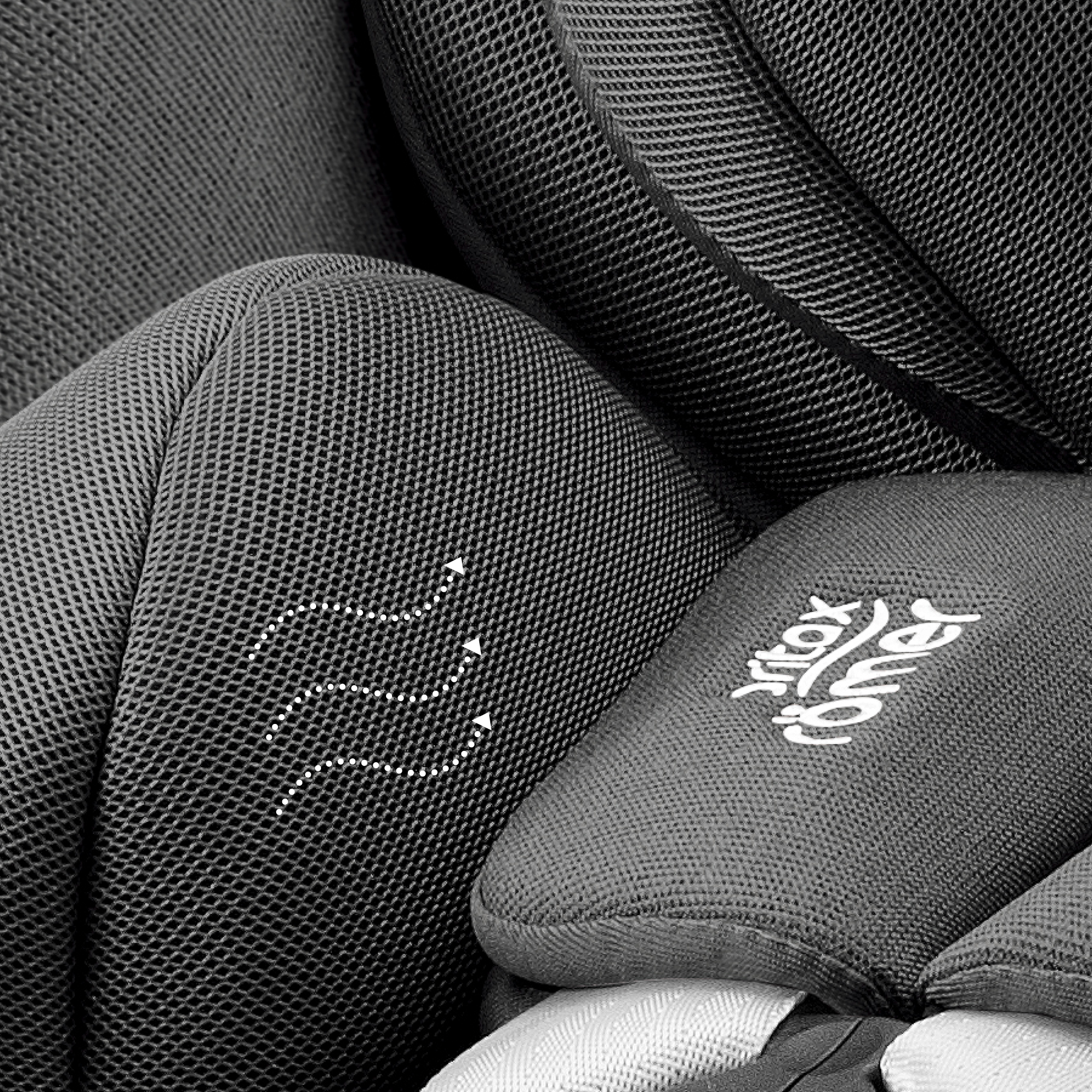 Reboarder 0-18 kg, Gruppe 0+/1, Britax Diamond, Grau – Produktansicht