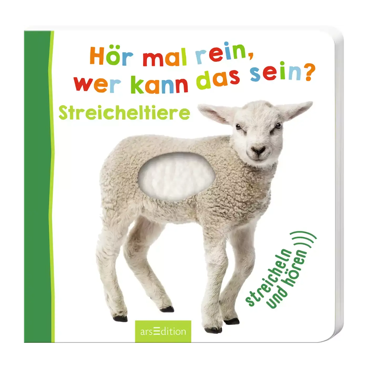 Hör mal rein Streicheltiere arsEdition Weiß 2000571212534 3